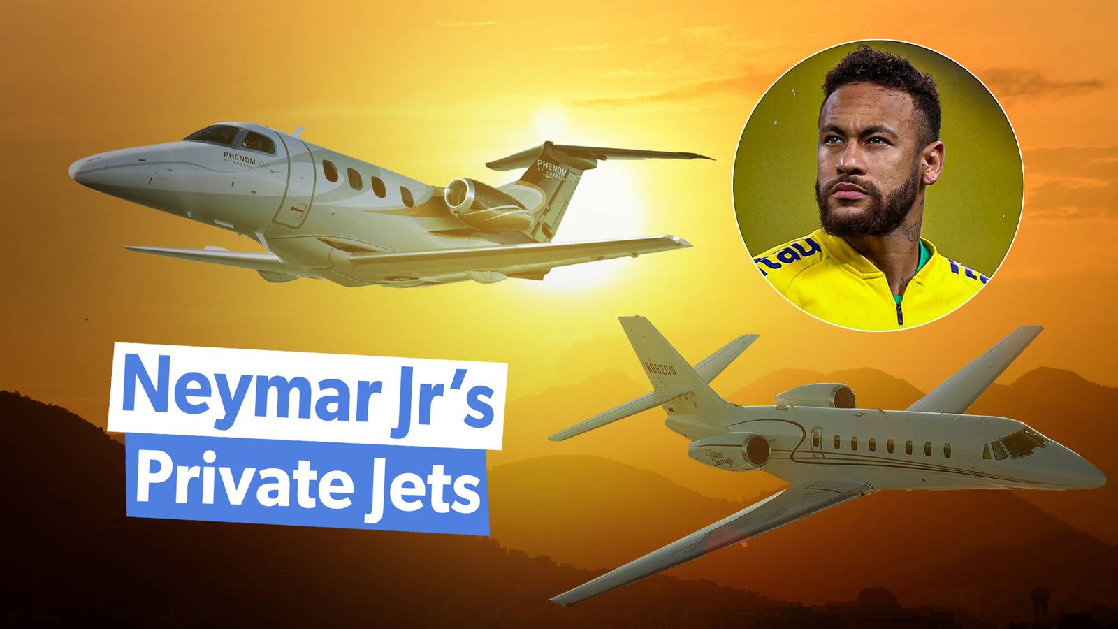 Neymar's Private Jets: A Look At His Small Fleet Of Aircraft