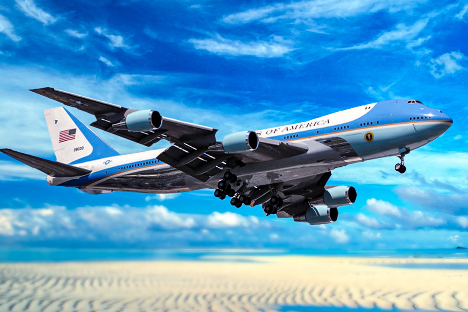 Trump's New Air Force One Dreams Dashed By Boeing Delays