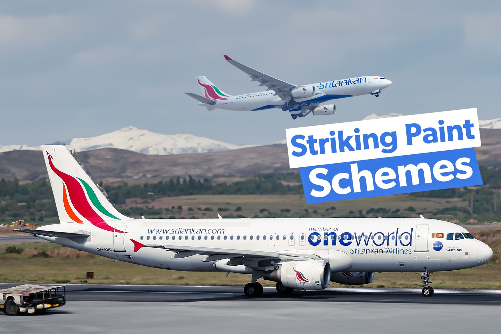 A Look at SriLankan Airlines' Various Special Liveries