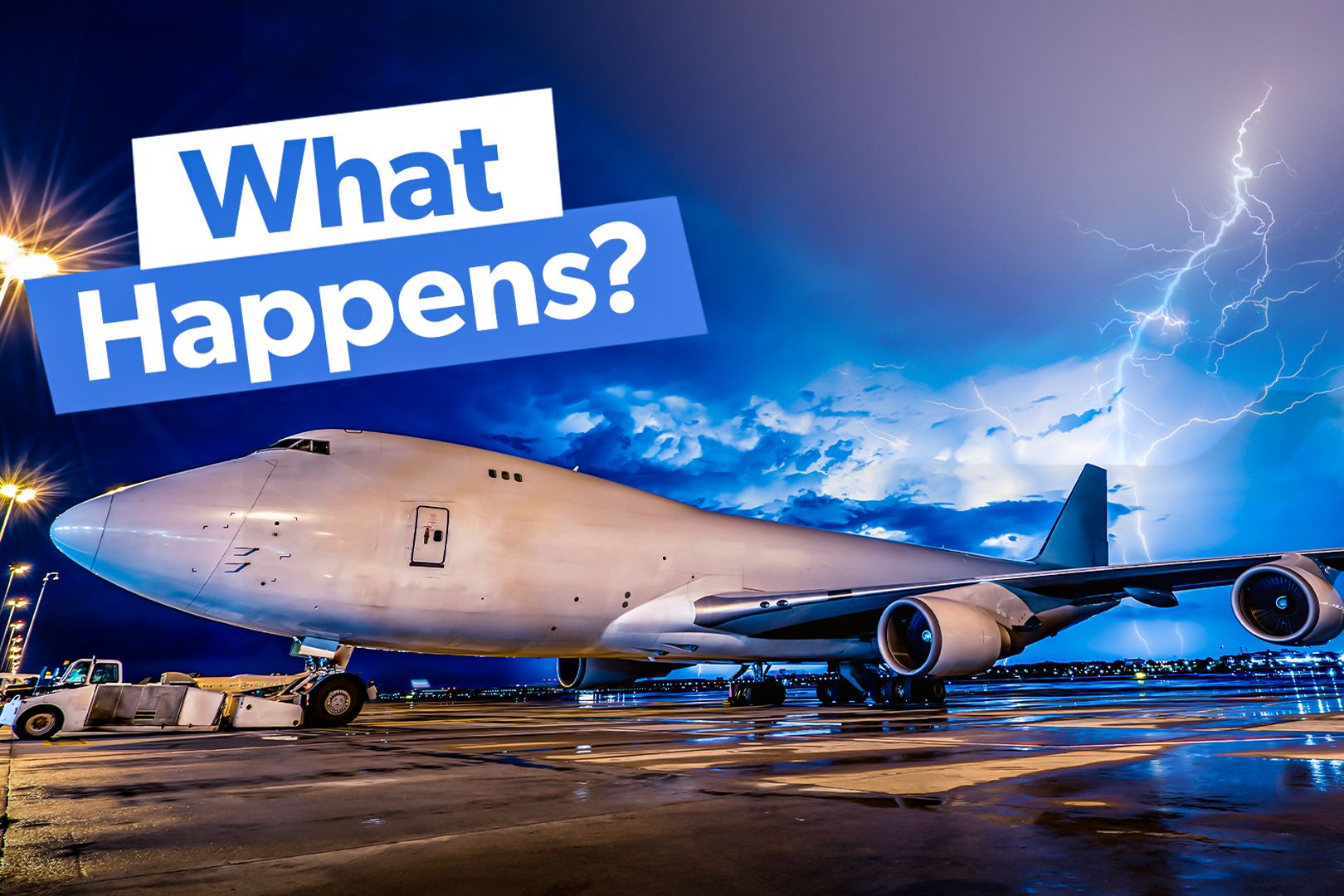 What Happens When A Plane Is Struck By Lightning?
