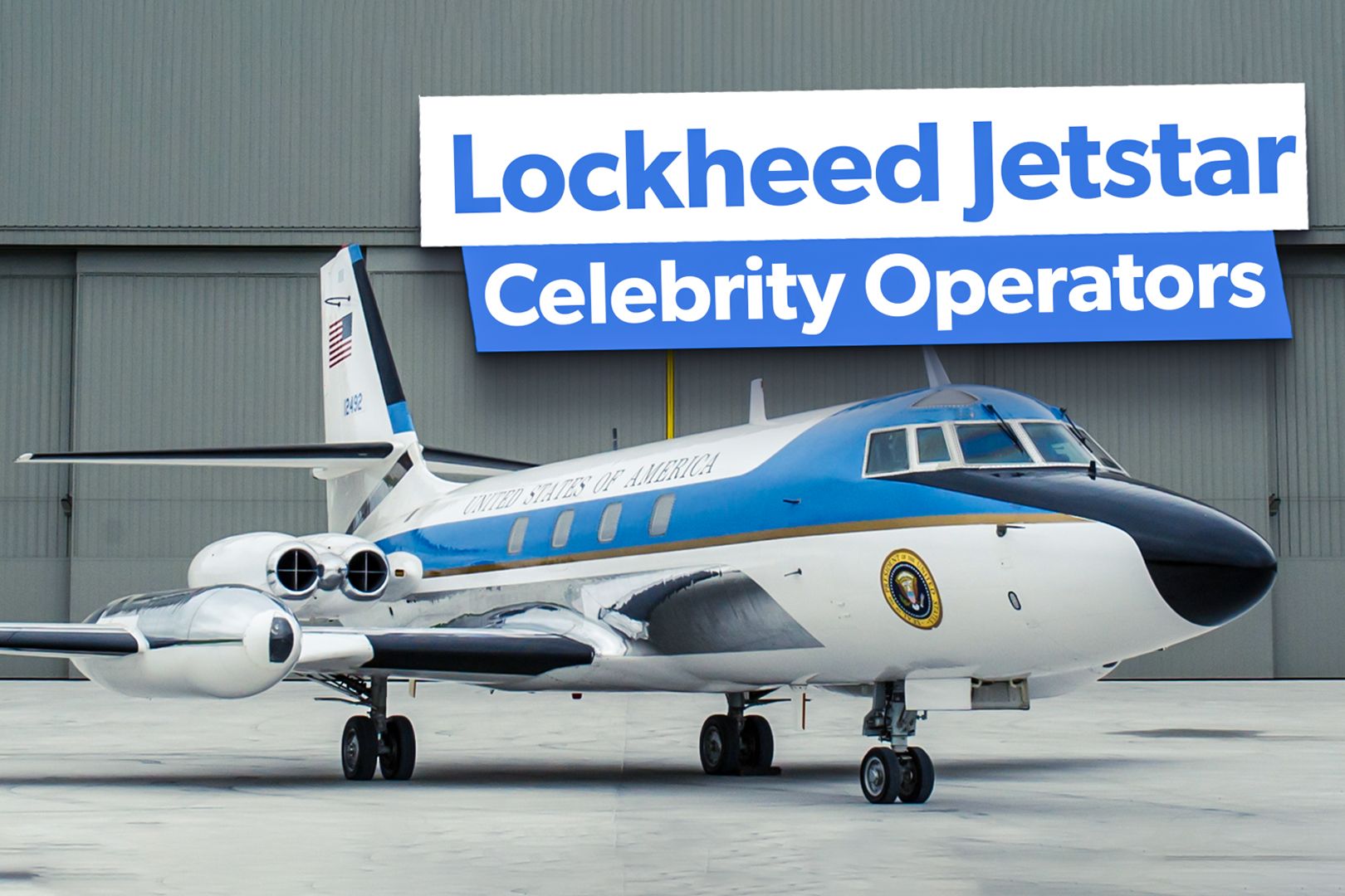 4 Celebrities Who Flew The Lockheed Jetstar