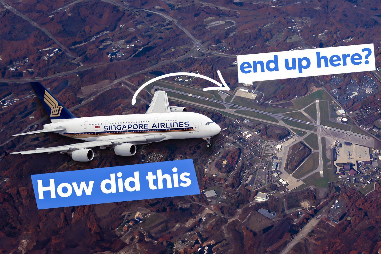 Unlikely Visitor: 5 Fascinating Facts About The Time An Airbus A380 Diverted To New York Stewart Airport