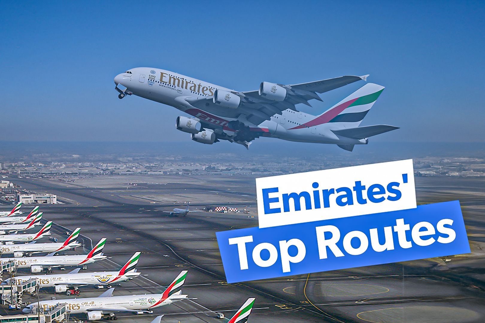 UAE Flag Carrier: What Are Emirates' Most Frequently Operated Routes?