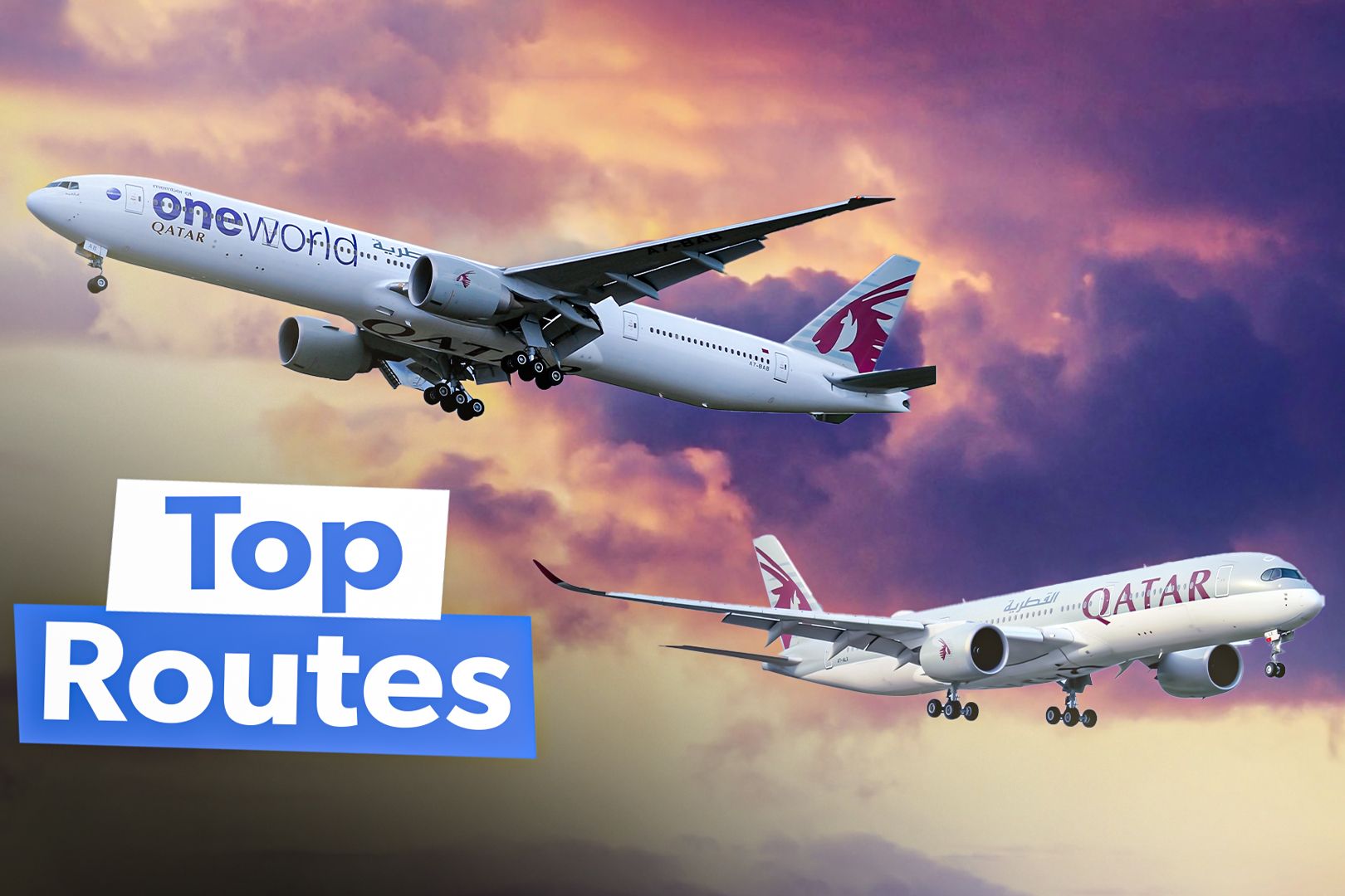 What Are Qatar Airways' Top Routes By Available Seat Miles?