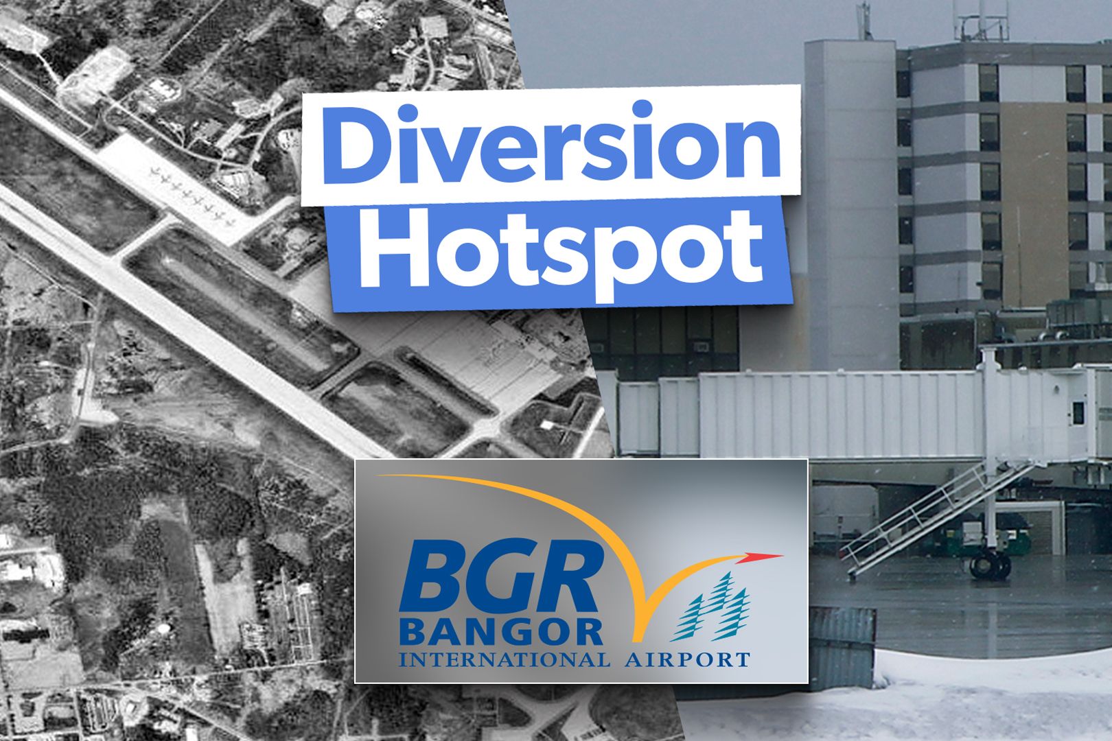 Why Does Maine's Bangor International Airport Handle So Many Diverted Flights?