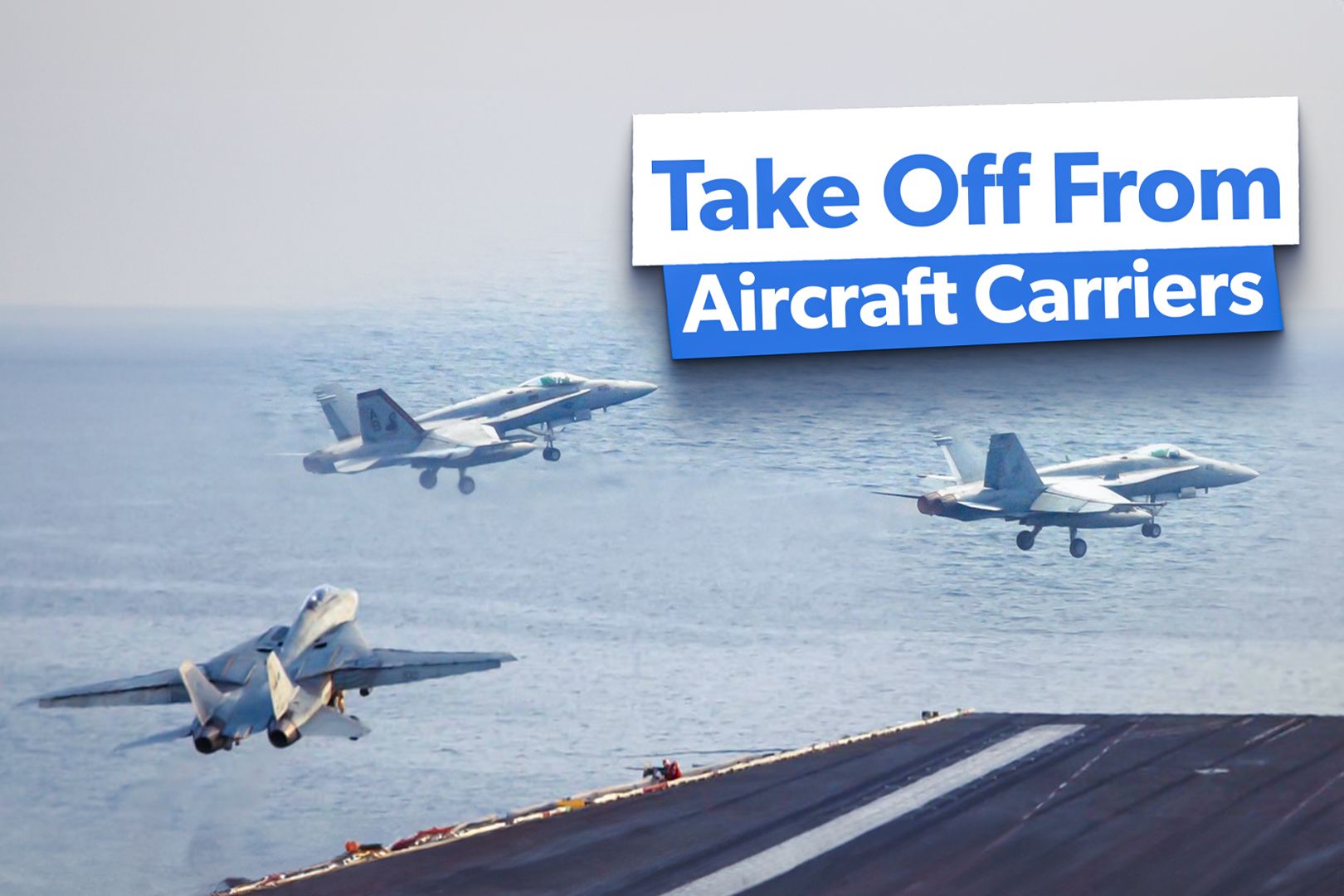 5 Things You May Not Know About How Fighter Jets Take Off From Aircraft Carriers