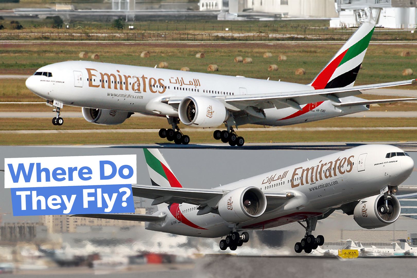 Least Numerous Aircraft Type: The Top Routes For Emirates' Boeing 777-200LRs