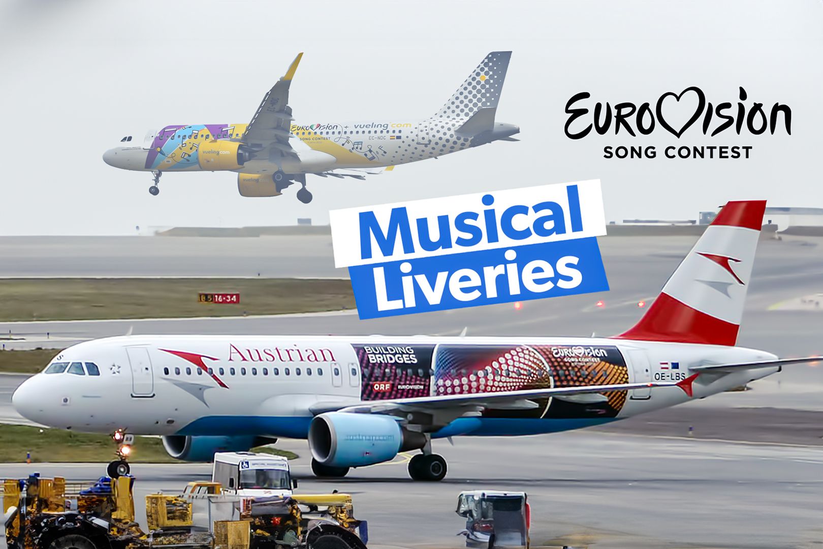 Showtime: A Look At Some Of The Best Eurovision-Themed Airline Liveries From Over The Years