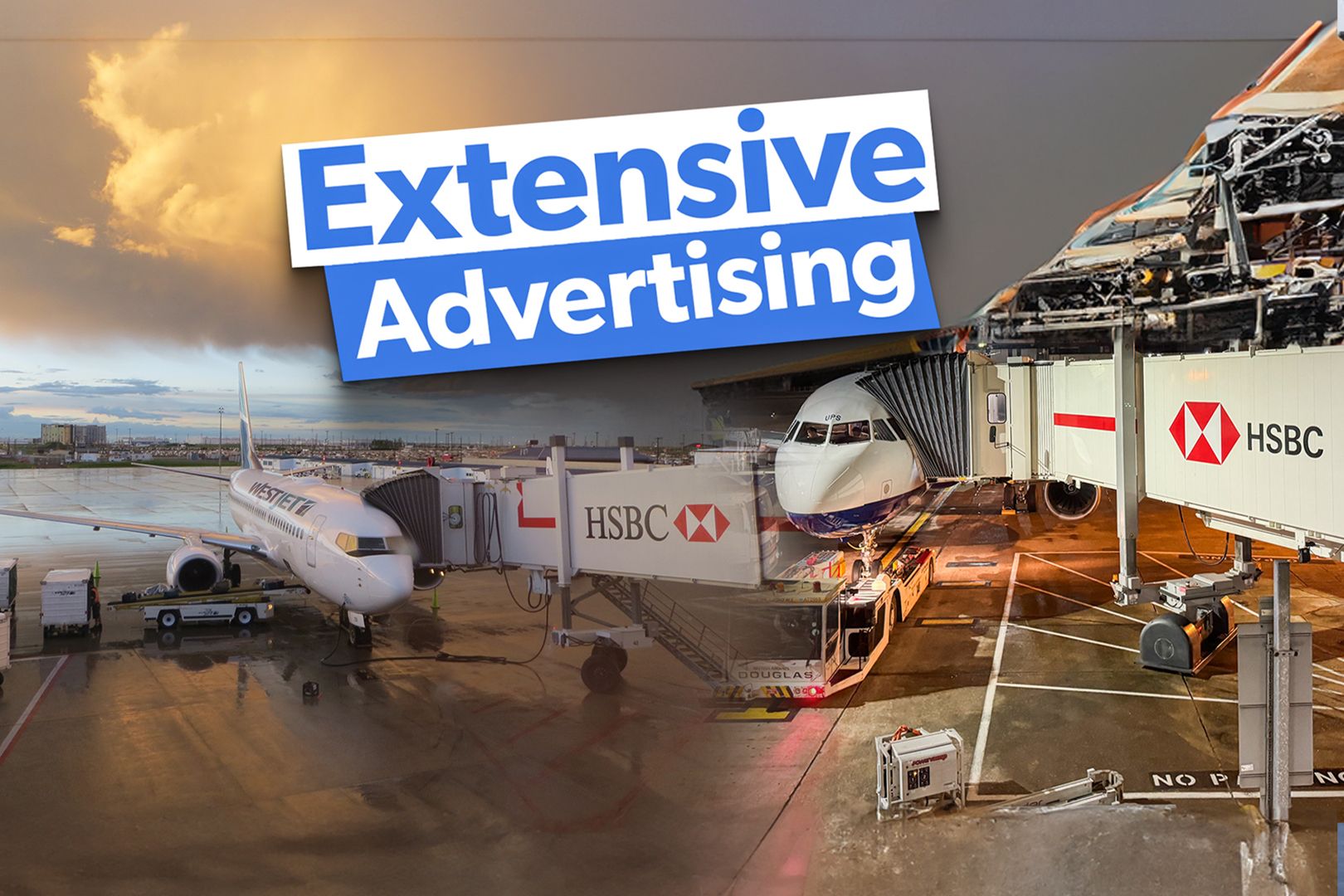 Why Does HSBC Advertise So Extensively At Airports?
