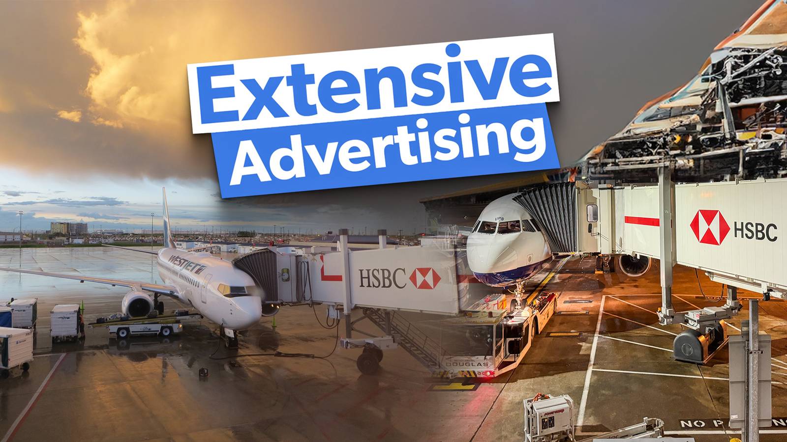 Why Does HSBC Advertise So Extensively At Airports?