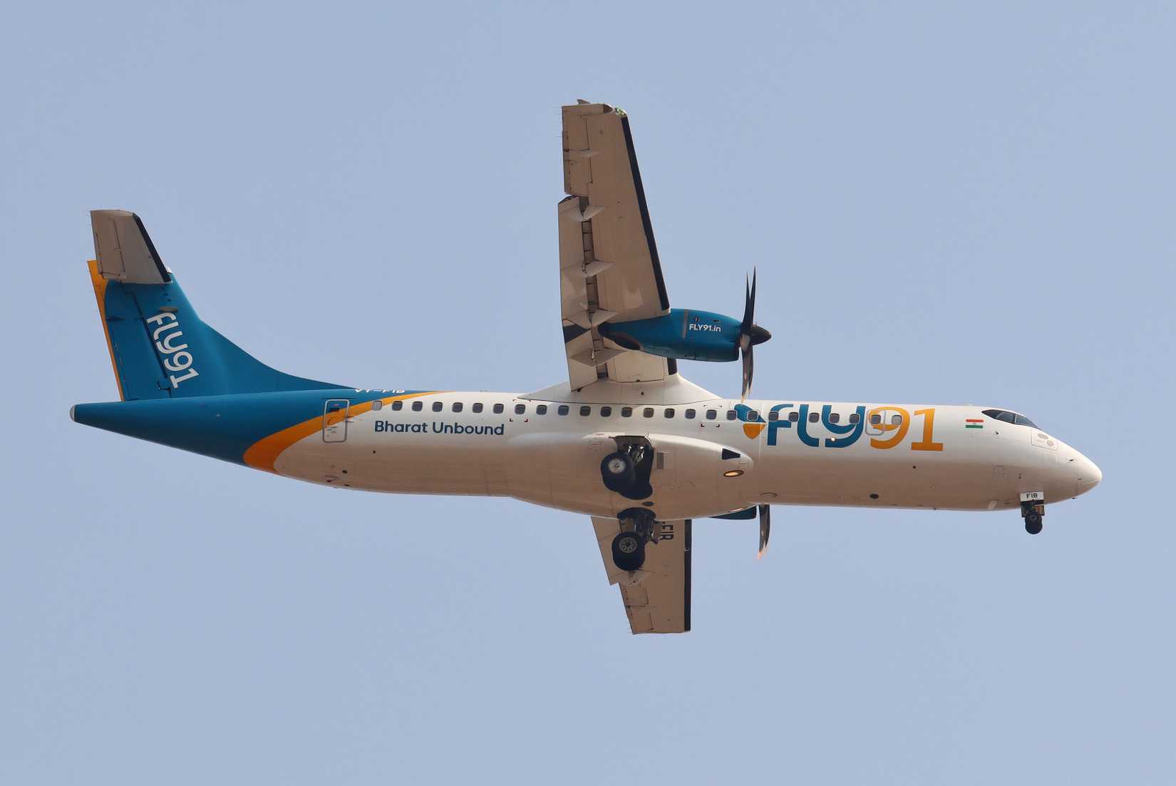 ATR Supports India's FLY91 ATR 72-600s With Global Maintenance