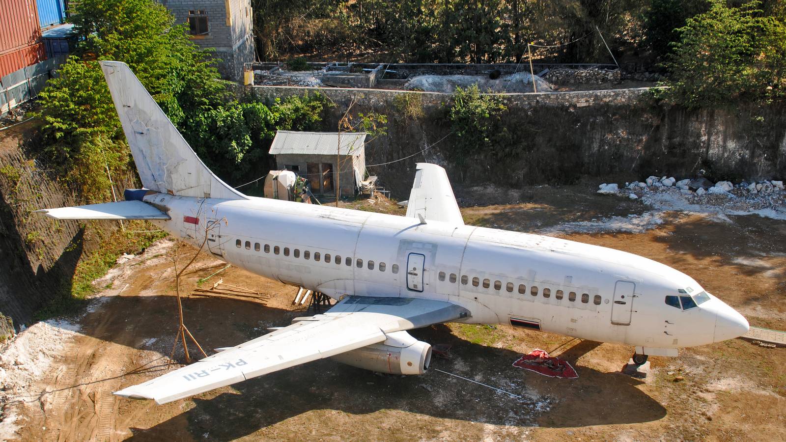 Stuck In A Quarry: Bali's Abandoned Boeing 737 And Other Stranded Aircraft