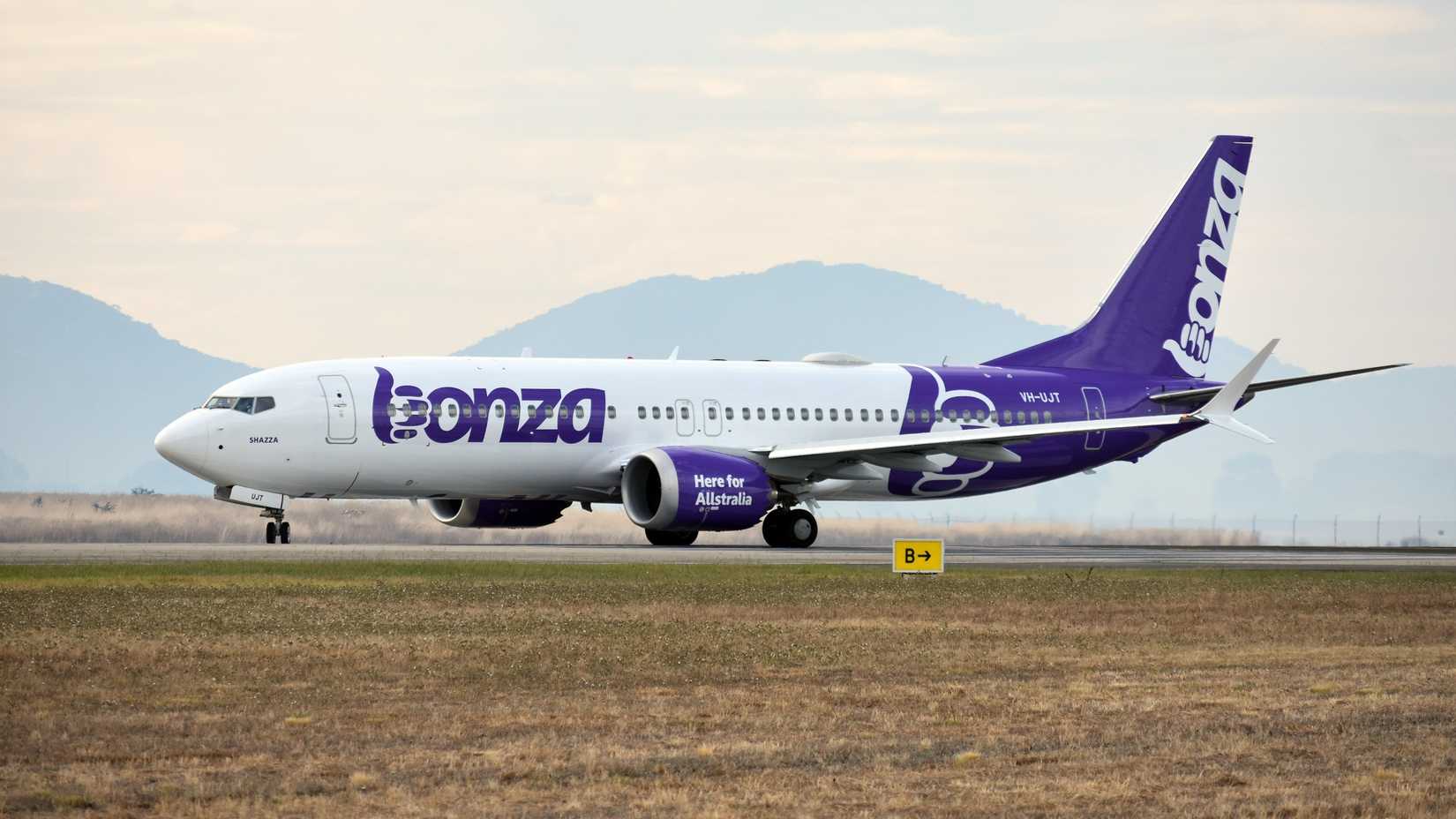 Bonza Boeing 737 MAX 8 in Victoria, Australia 