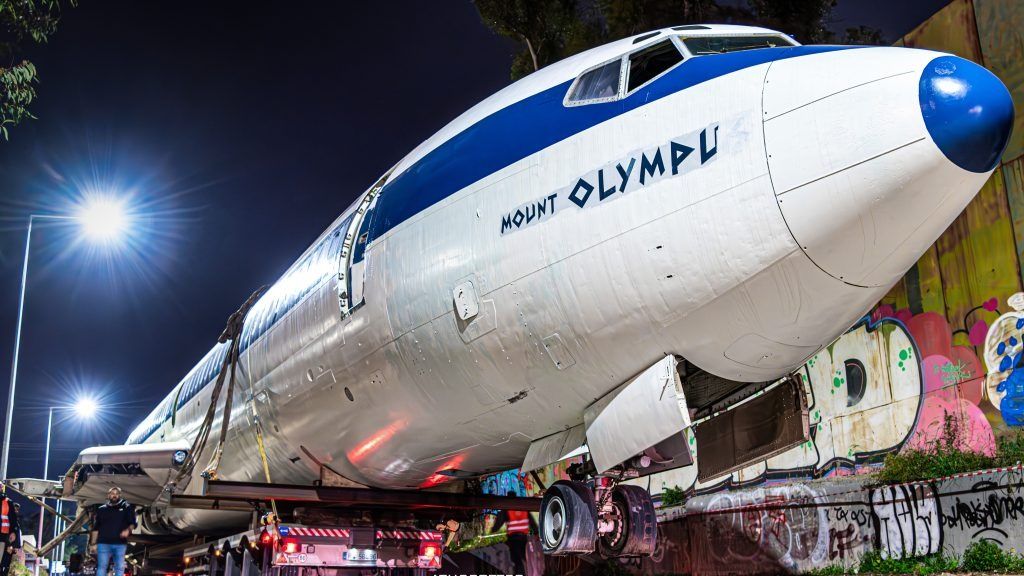 Iconic Boeing 727 From Olympic Airways Restored And