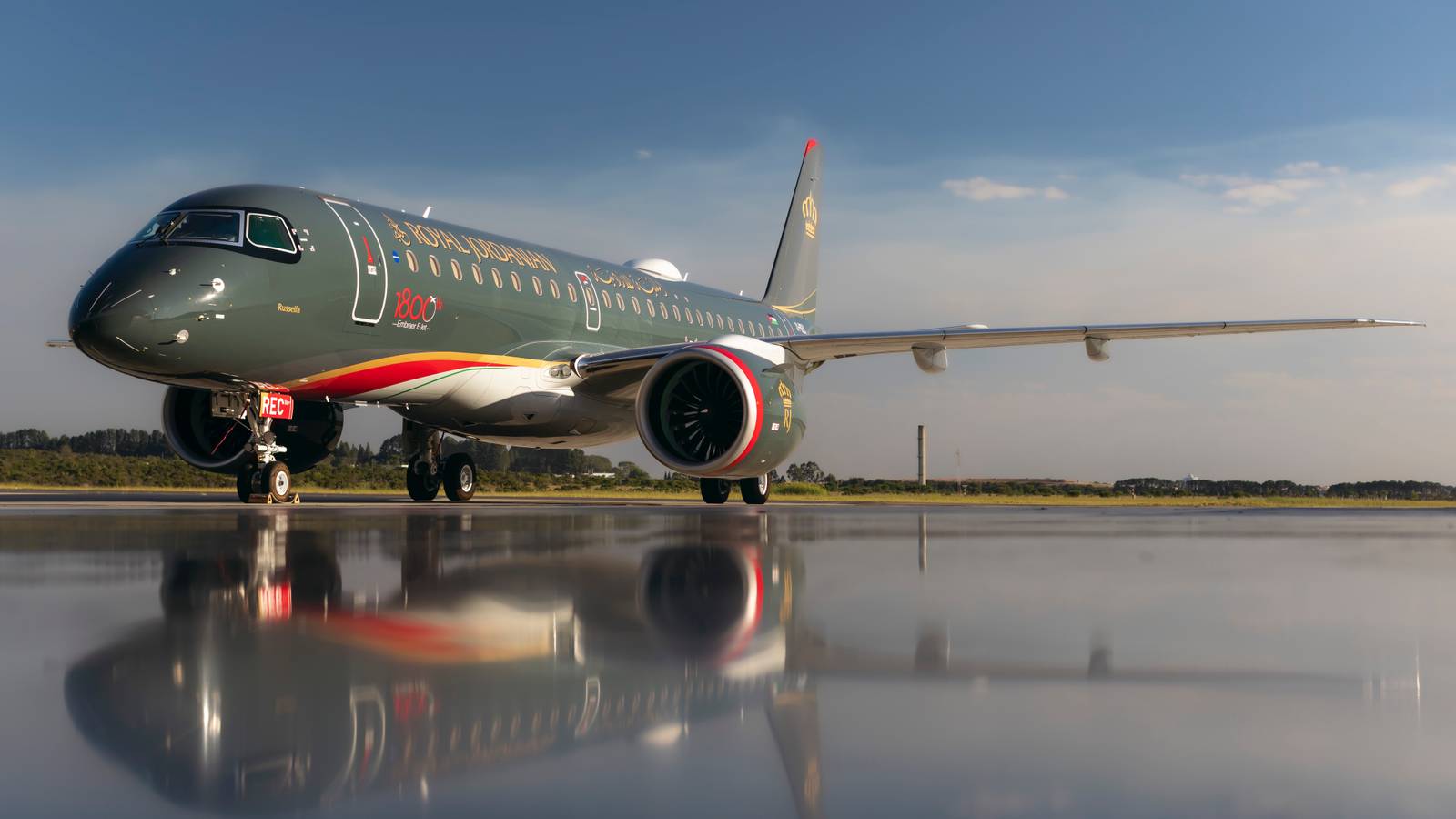 Embraer Celebrates The Delivery Of Its 1,800th E-Jet To Royal Jordanian Airlines