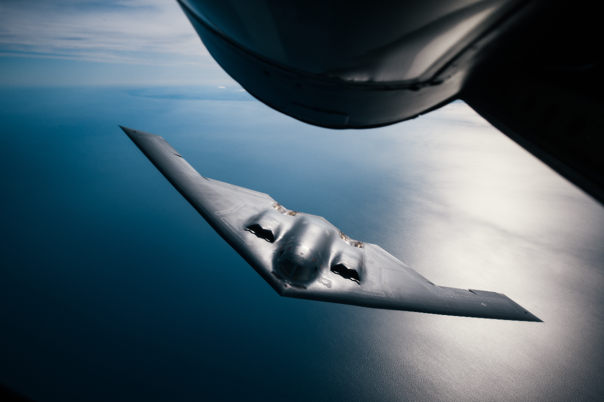 US Air Force B-2 Spirit Tests New Ship-Sinking Guided Bomb