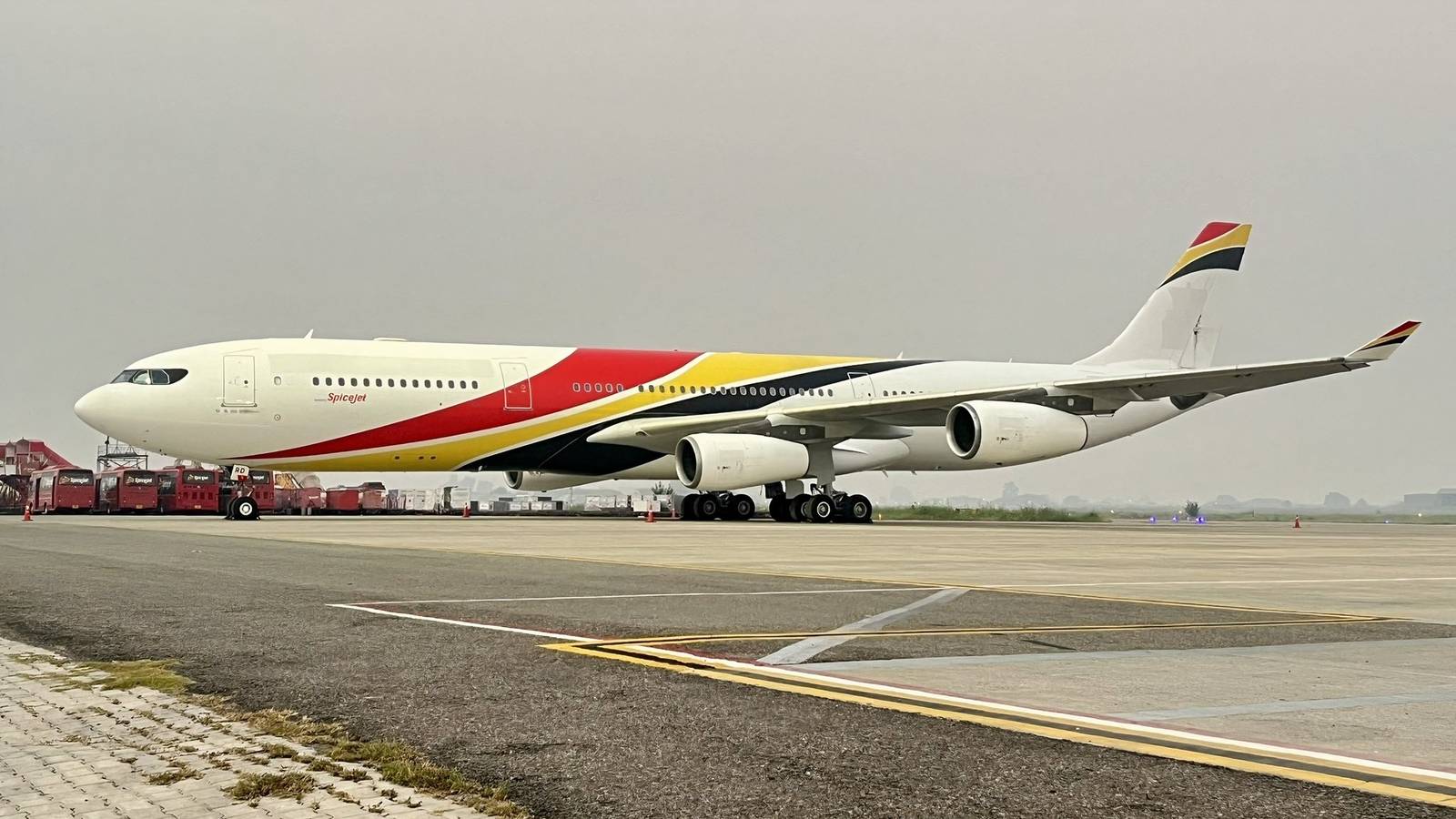 SpiceJet Adds Flights On Wet-Leased Airbus A340 To Replace Boeing 737s