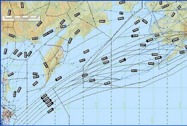 Is There a Pacific Equivalent of The North Atlantic Tracks System?