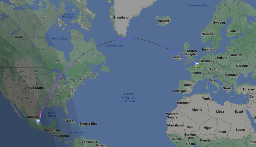 Why Do Transatlantic Flights Pass Over Greenland?