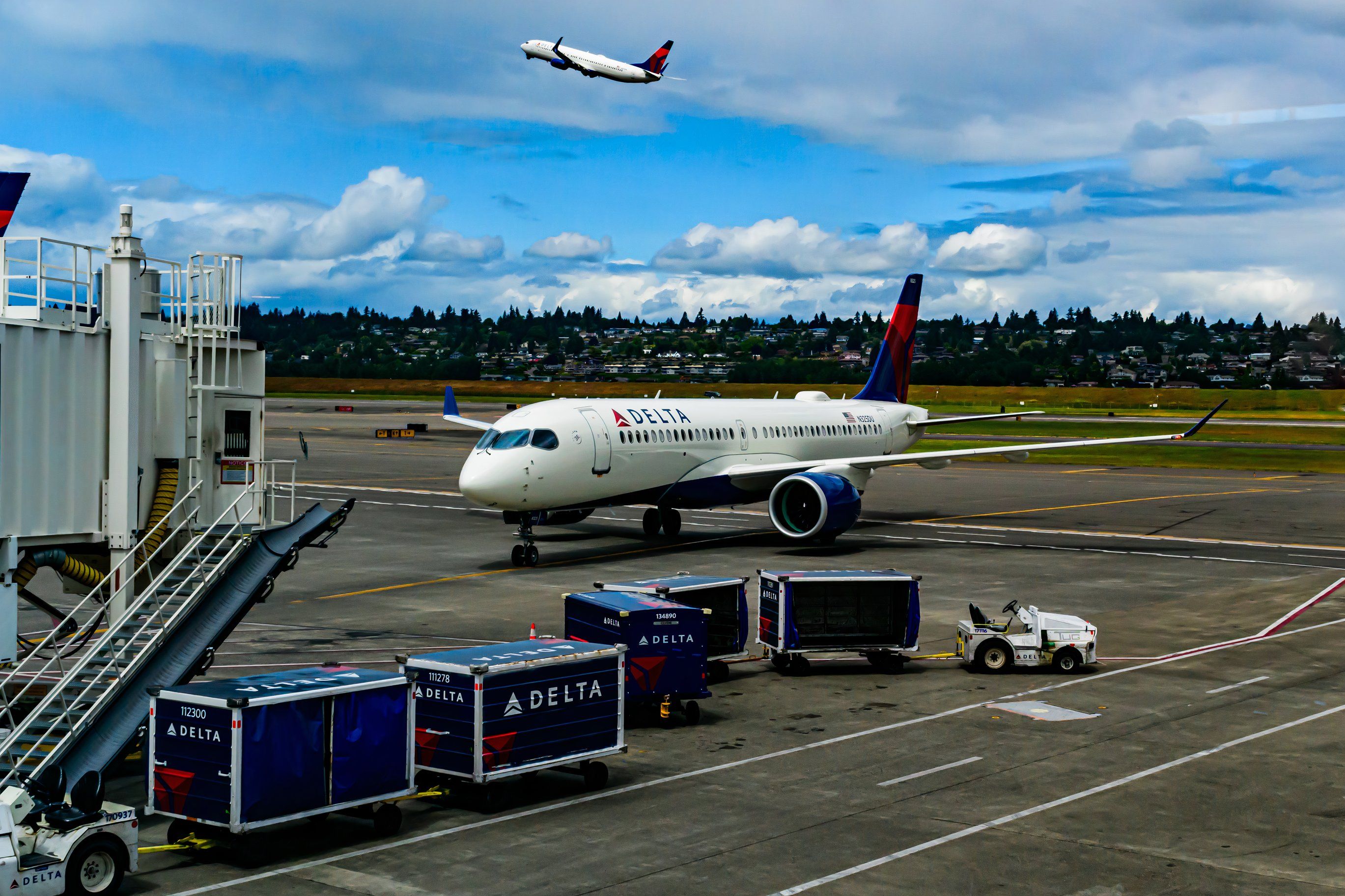 Flight Review: Delta Air Lines Airbus A220-300 First Class From Portland To Seattle
