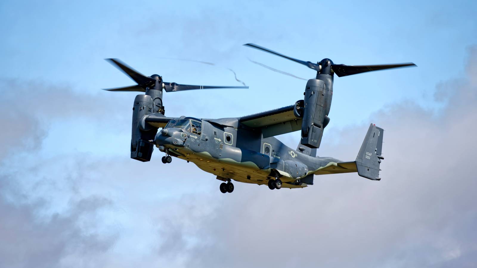 CV-22 Osprey Fatal Crash In Japan Was Due To Gearbox Failure: US Air Force Report