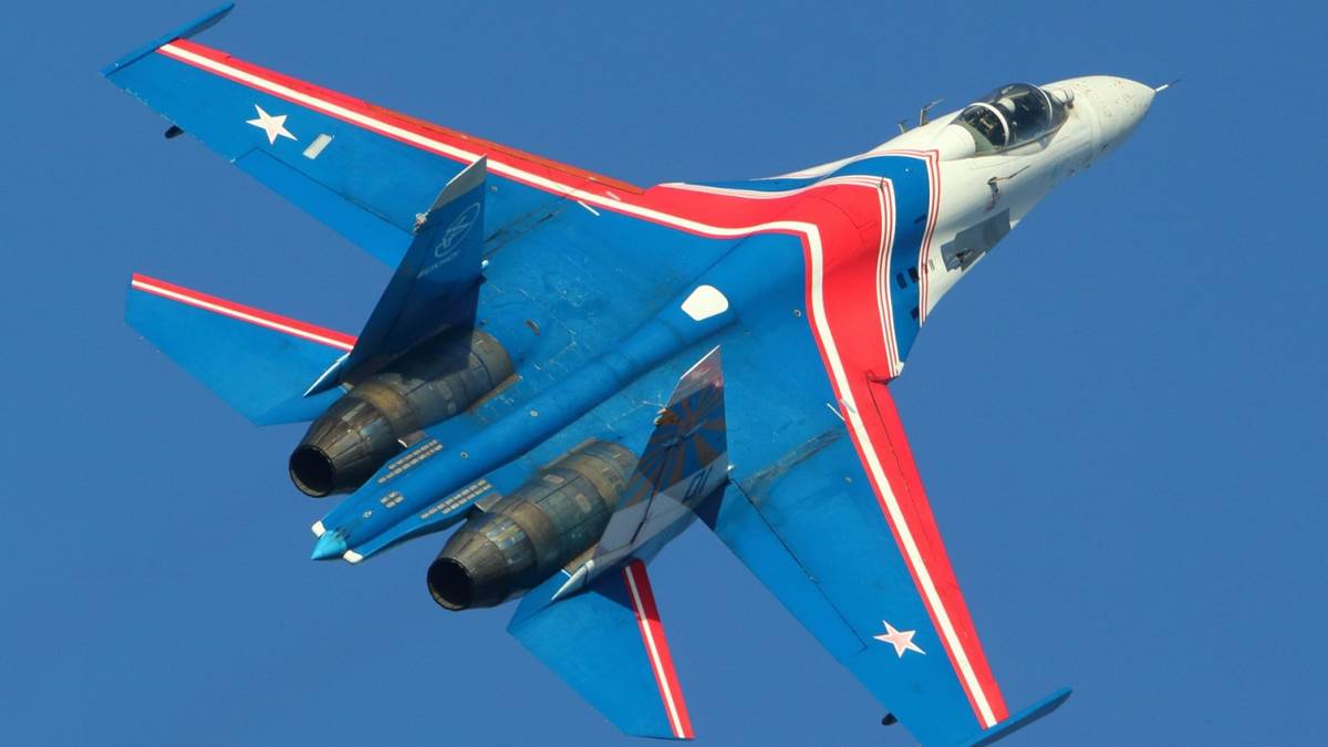 Ukraine Destroys 'Russian Knights' Aerobatic Display Aircraft On The Ground