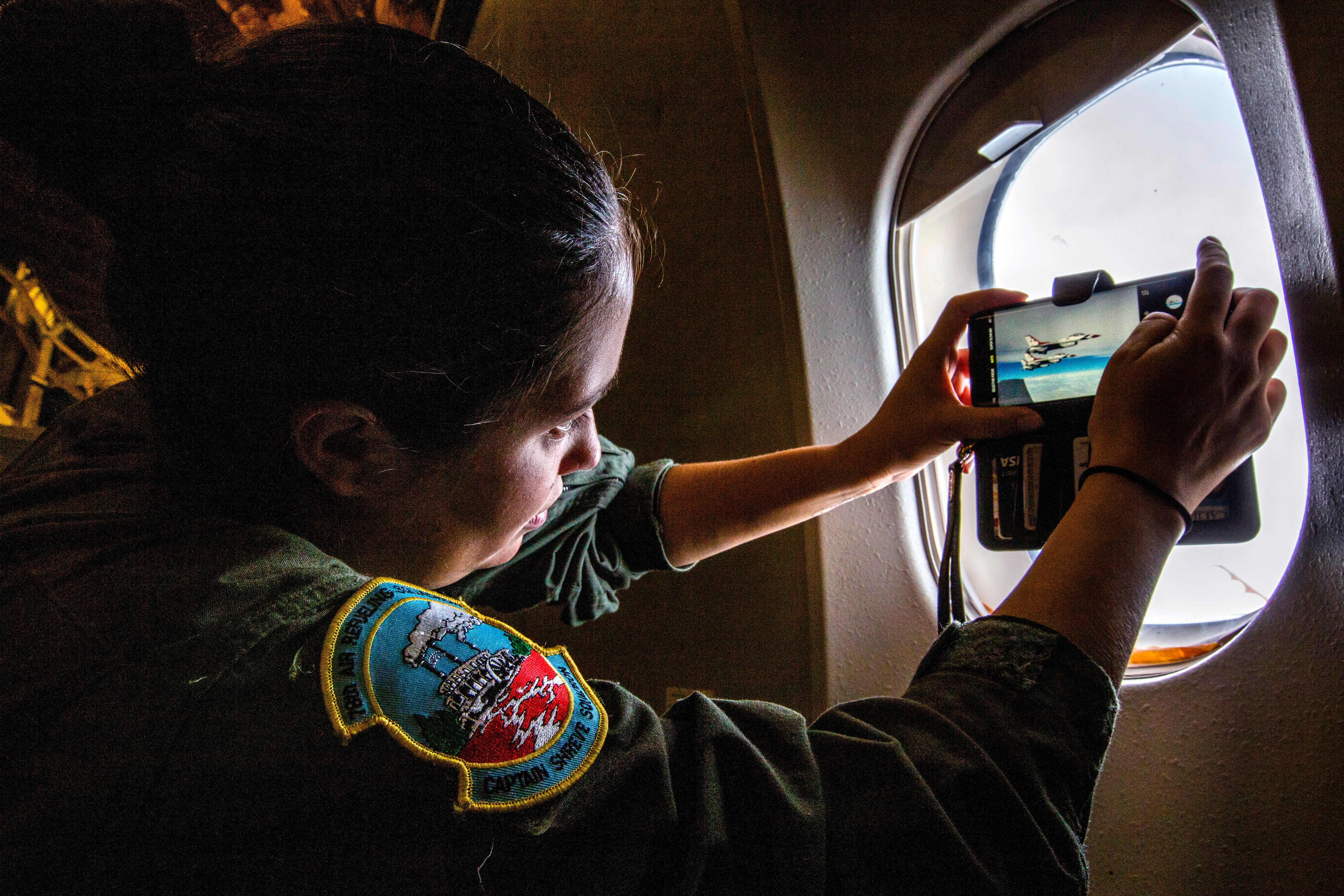 US Air Force Air Refueling Squadron Takes KC-10A Extender On Final Flight