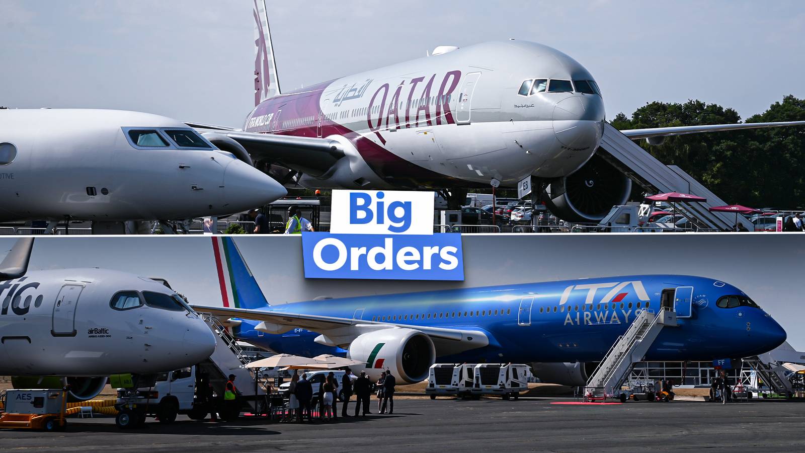 Farnborough International Airshow: Revisiting The 5 Largest Orders At The Last Iteration