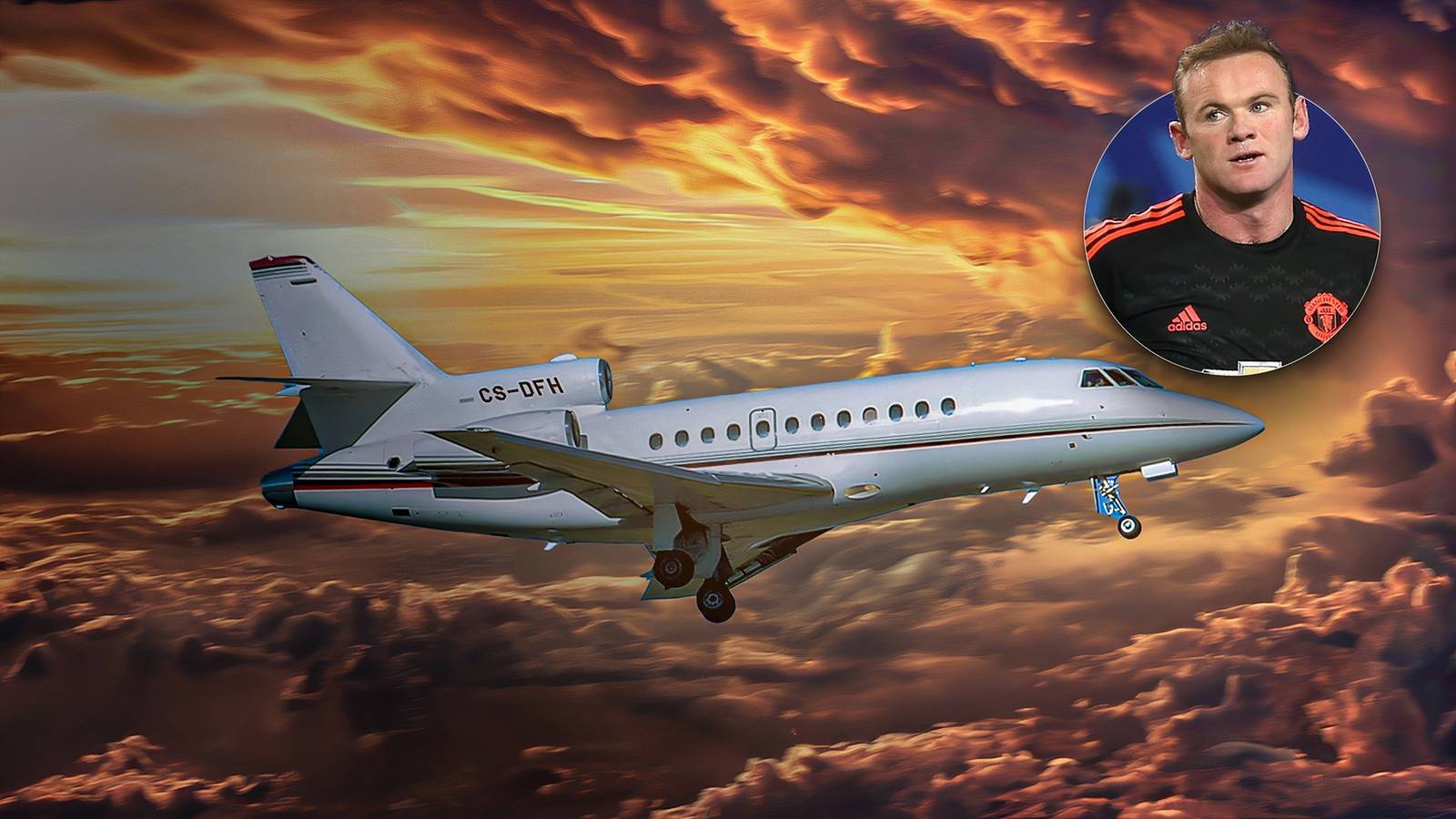 What Kind Of Private Jet Does Wayne Rooney Fly?