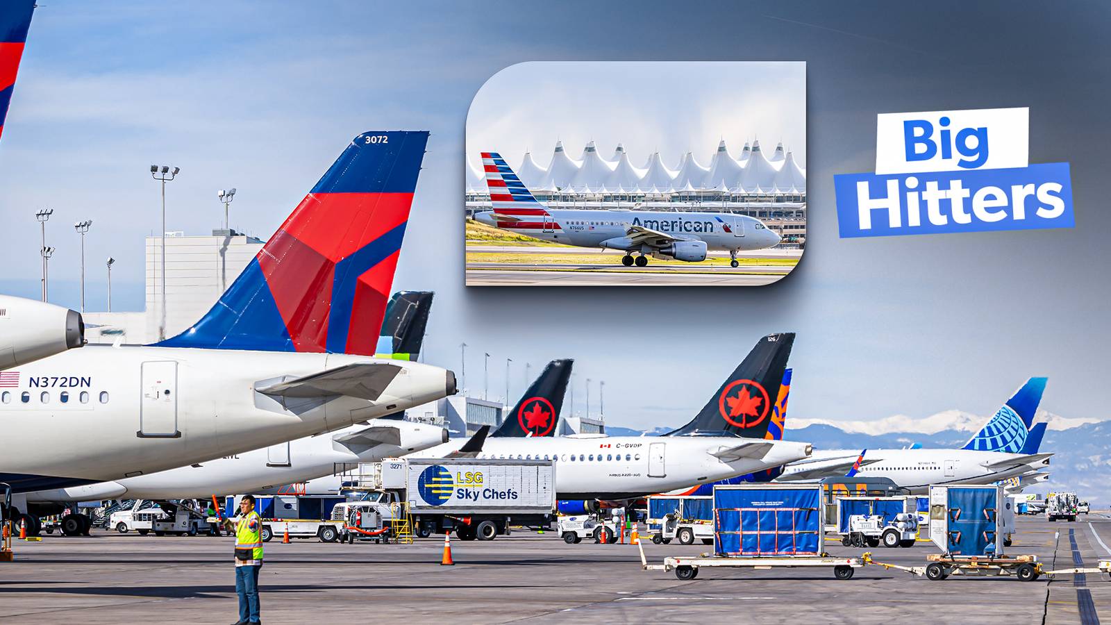 Top 5: The World's Largest Airlines By Frequency & How Their Figures Compare To Last Year
