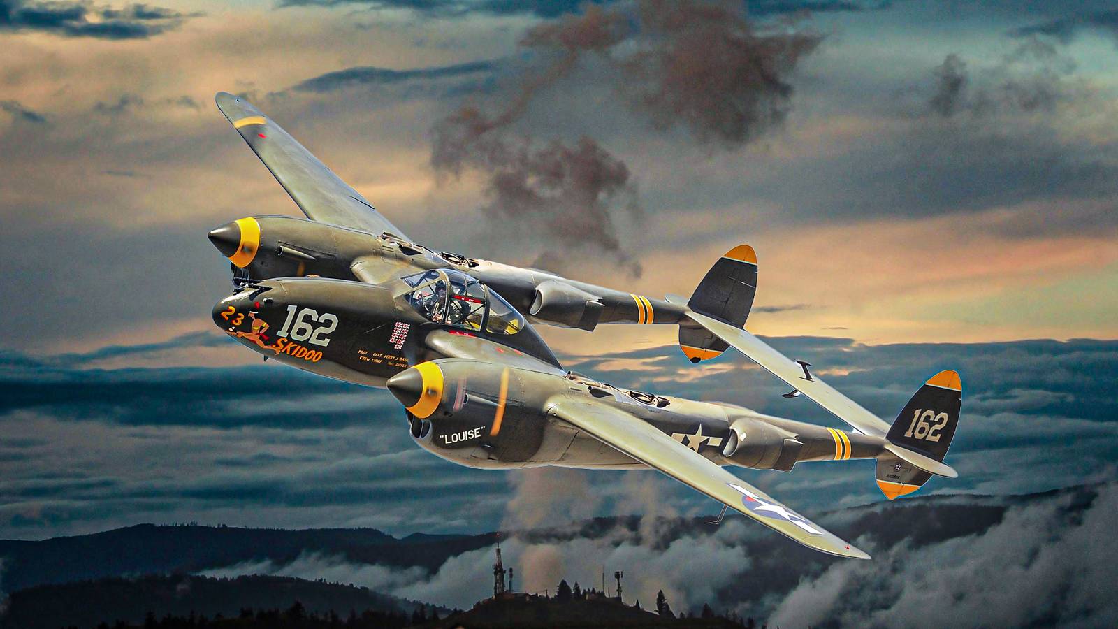 WWII: The Only American Pilot To Defect Stole P-38 Lightning & Headed For Milan