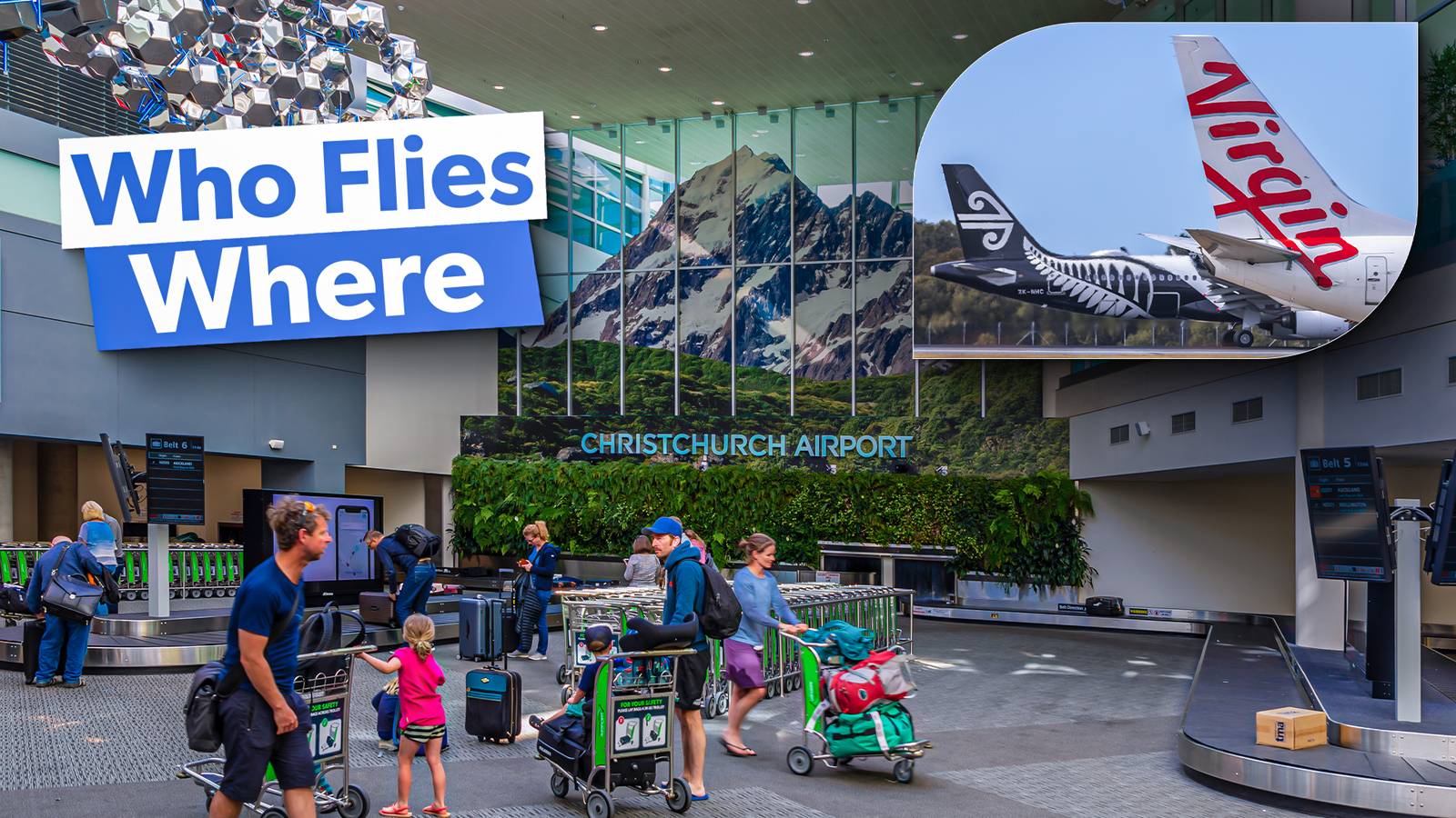 Which Airlines Serve International Destinations From Christchurch, New Zealand & Where Do They Fly?