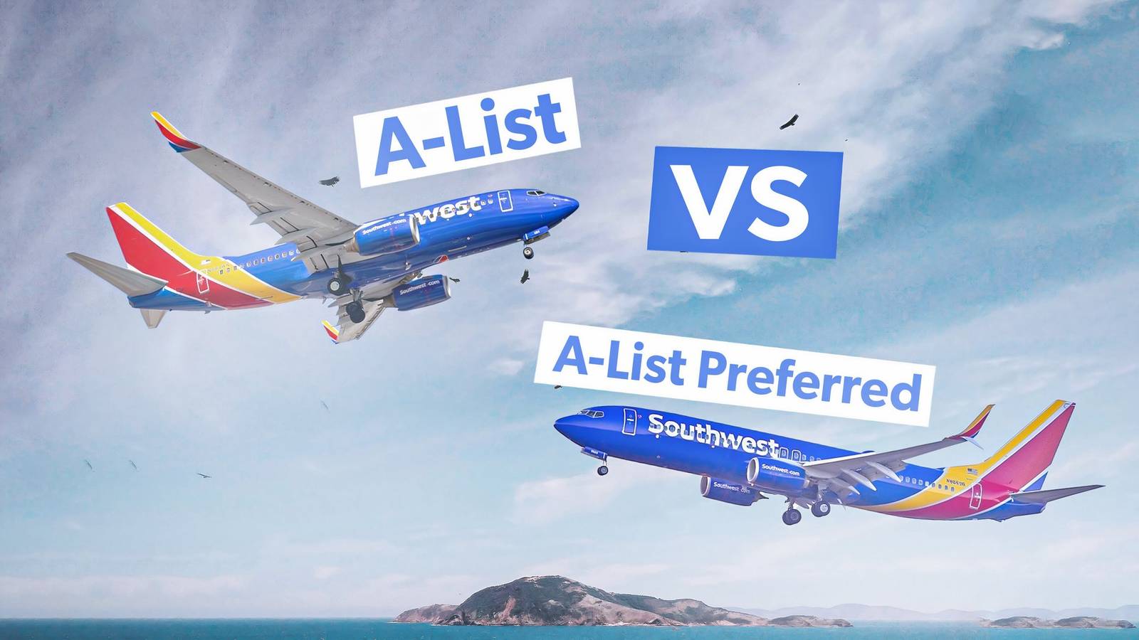 What Is The Difference Between Southwest Airlines A-List And A-List Preferred Status?