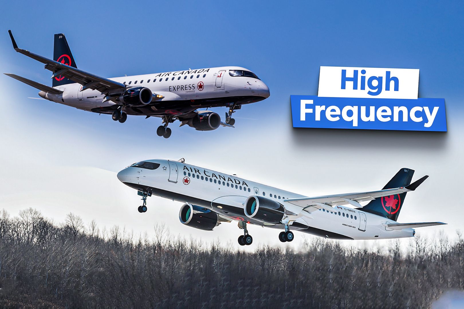 Top 5: These Are Air Canada's Most Frequently-Served Domestic Routes