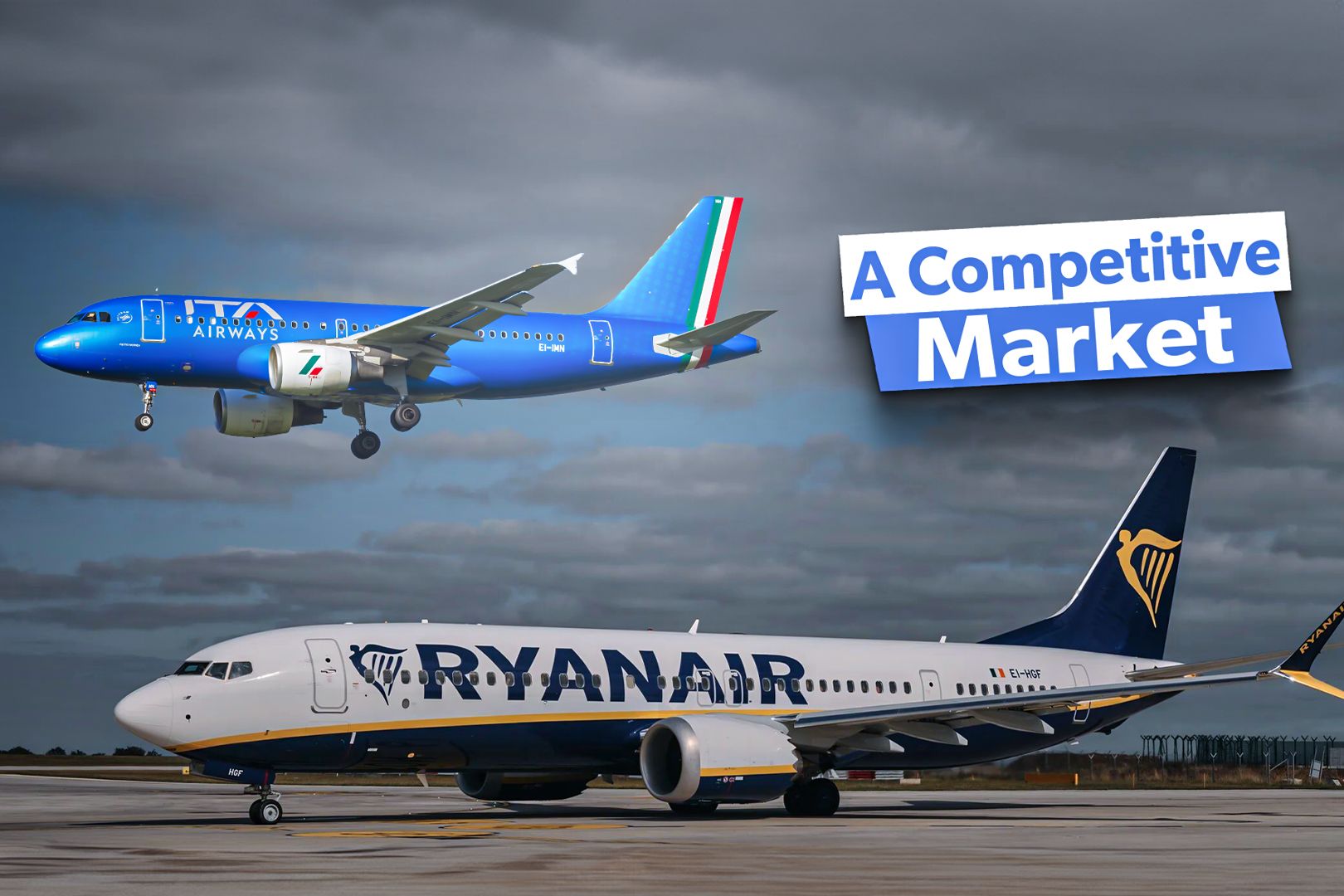 Examined: The Airlines Operating The Most Domestic Flights In Italy