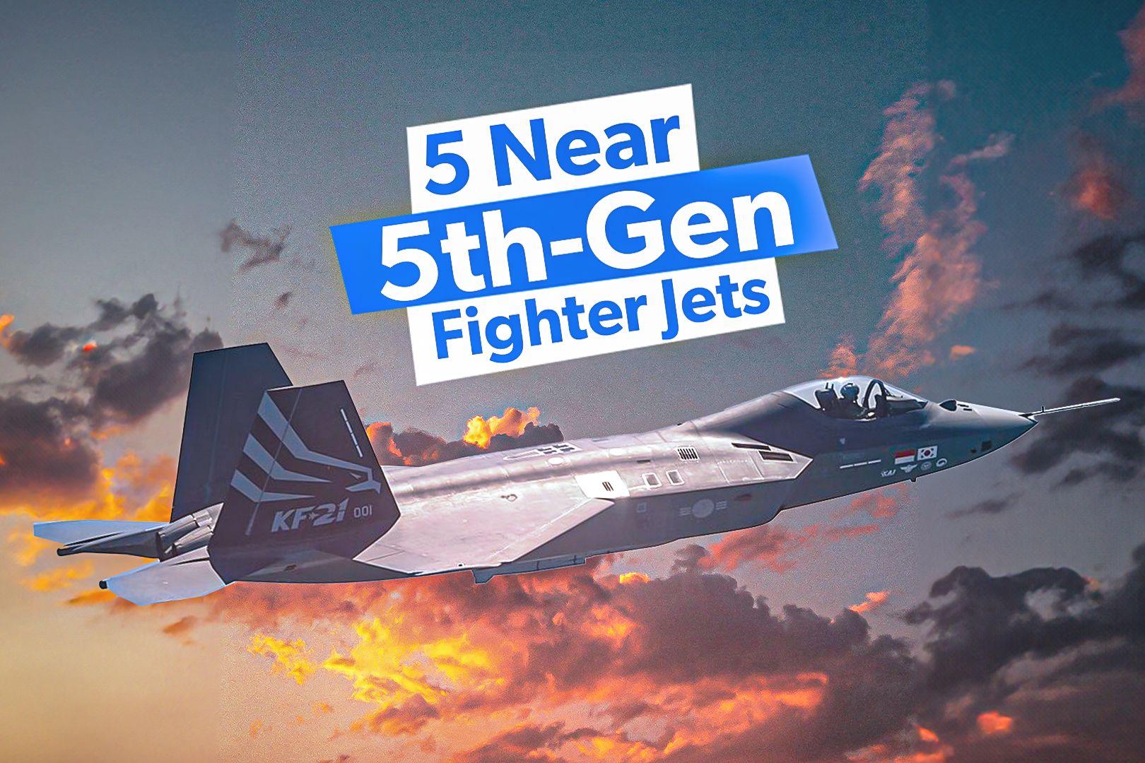 5 Near 5th-Generation Fighter Jets In Development
