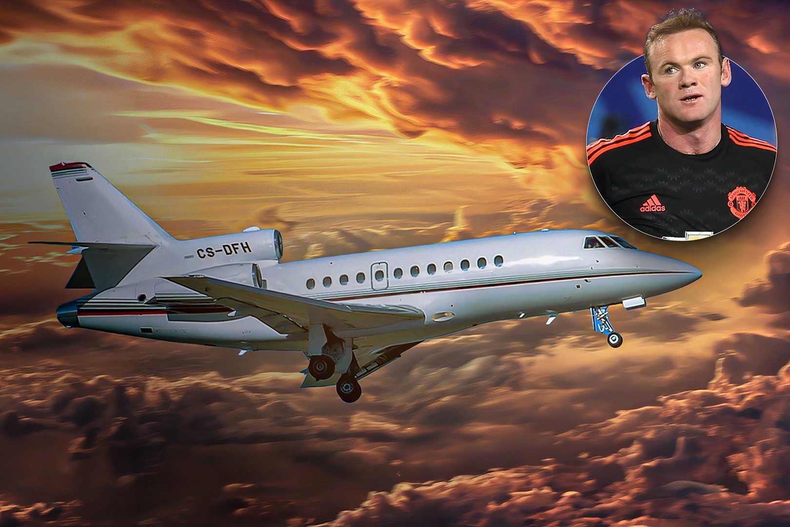 What Kind Of Private Jet Does Wayne Rooney Fly?
