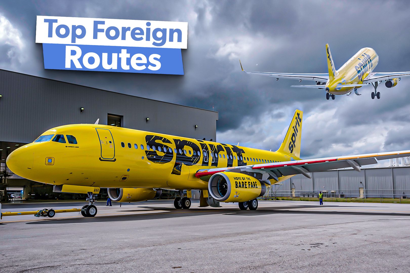 A Closer Look At Spirit Airlines' Top International Routes By Seat Availability