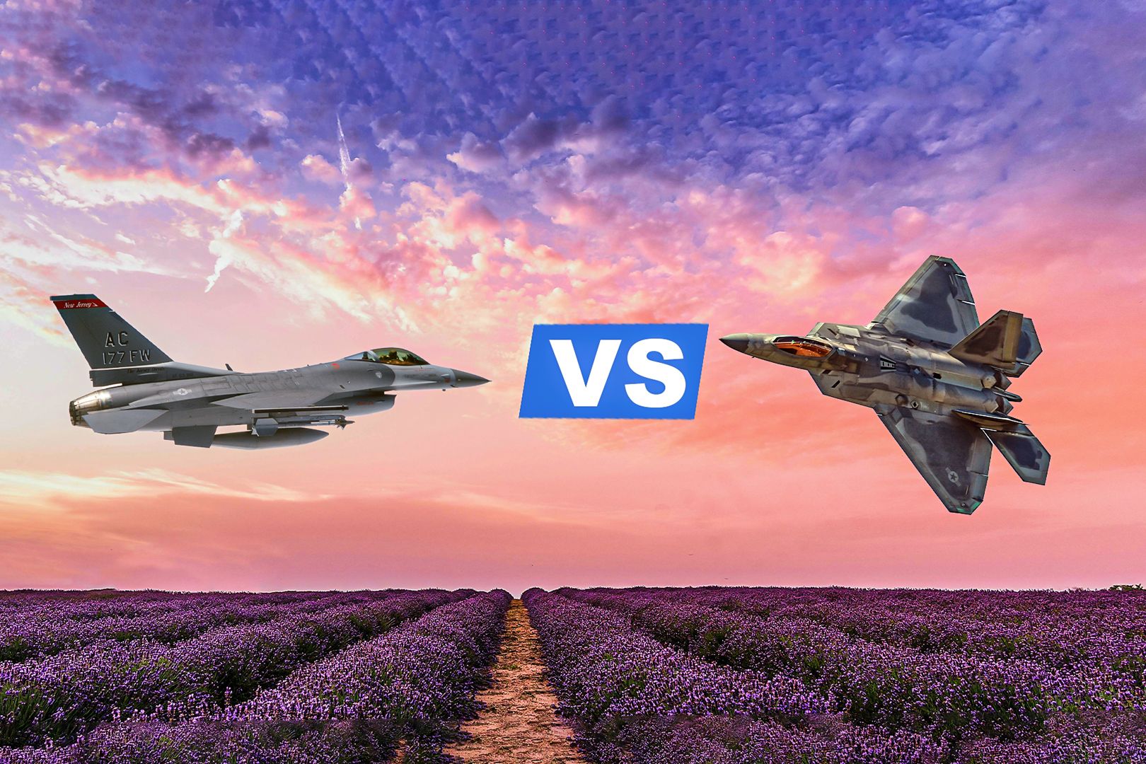 What Are The Key Differences Between The USAF's F-16 And F-22 Fighter Jets?