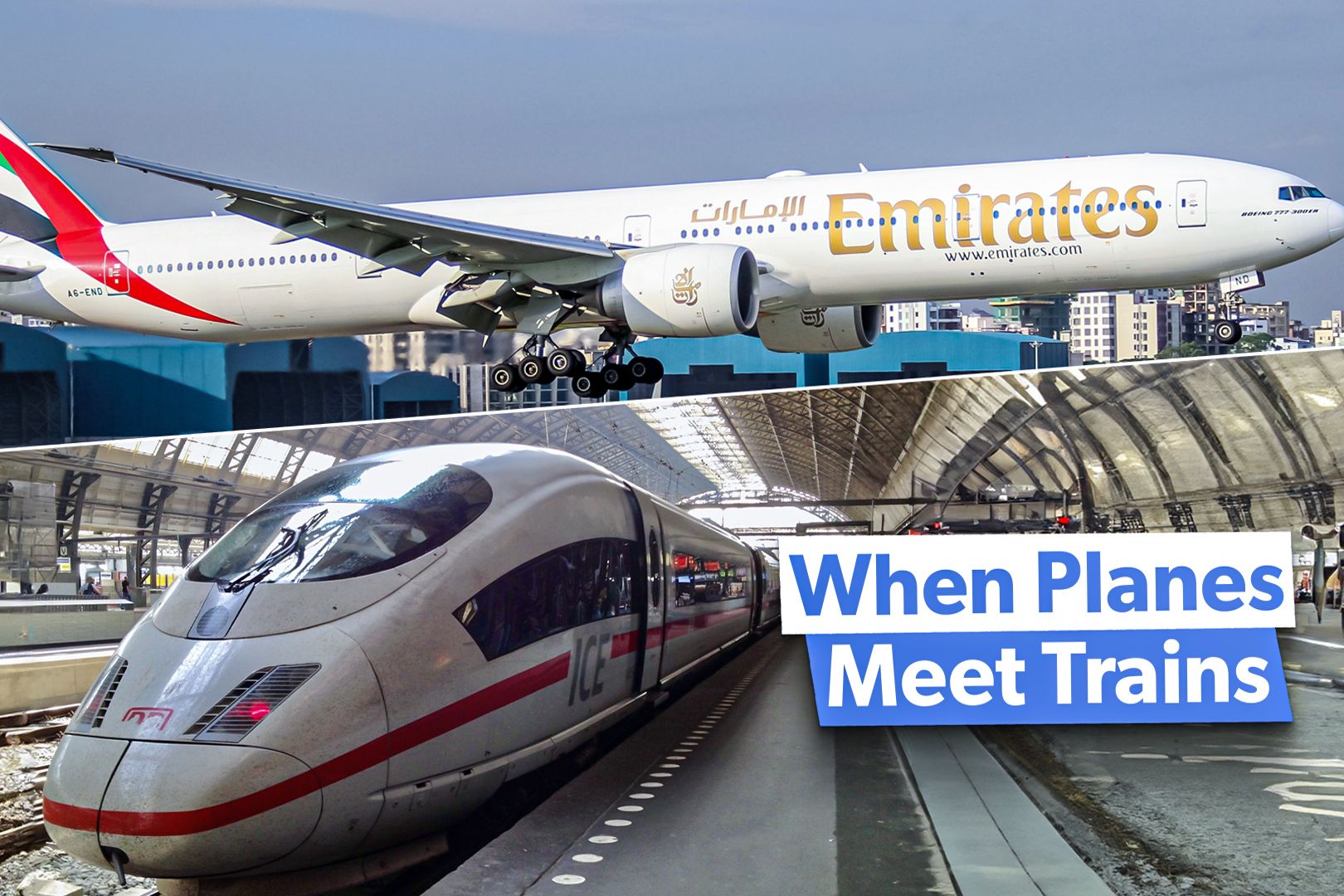 Which Train Companies Does Emirates Have Travel Partnerships With?