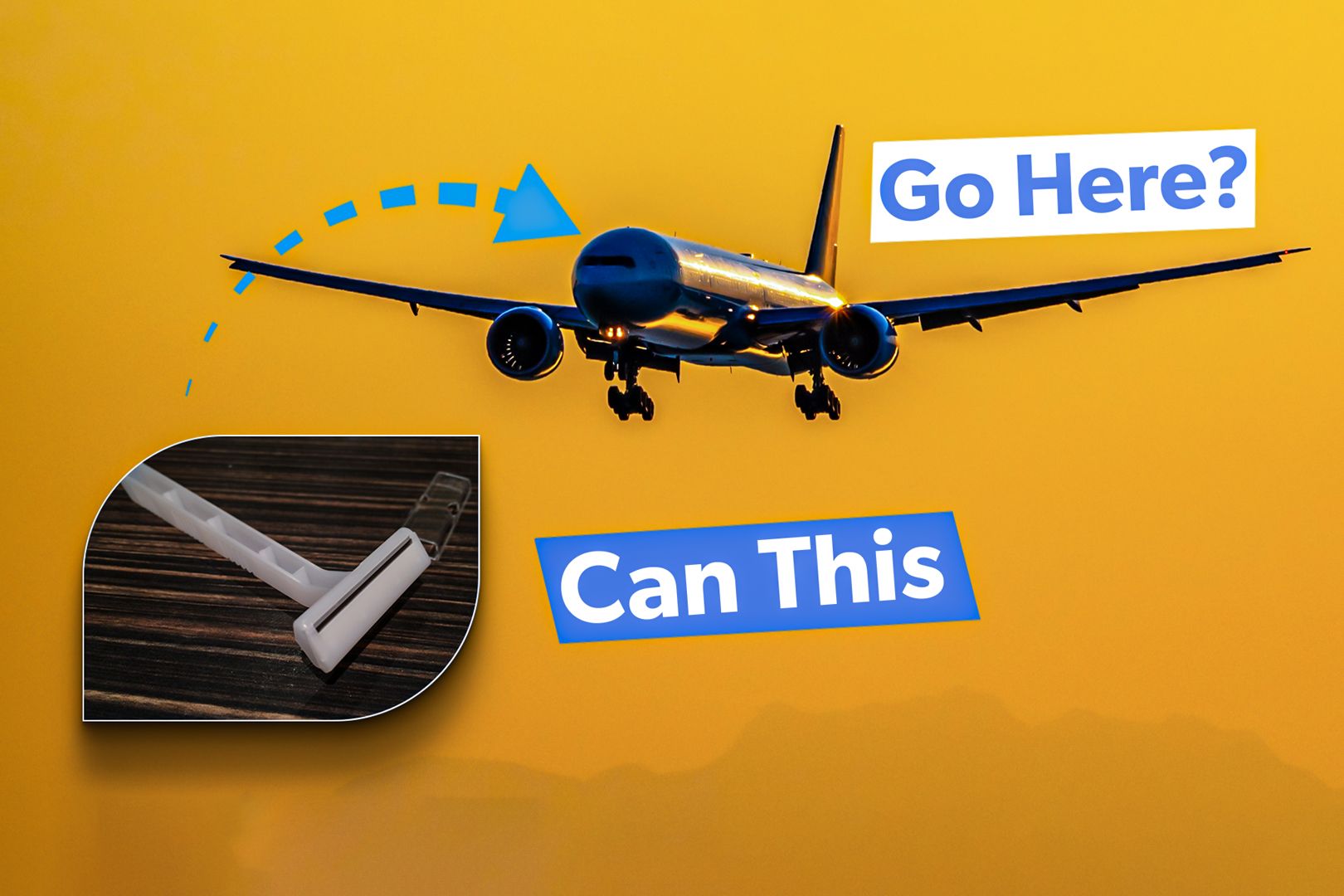 Can You Bring A Razor On An Airplane?