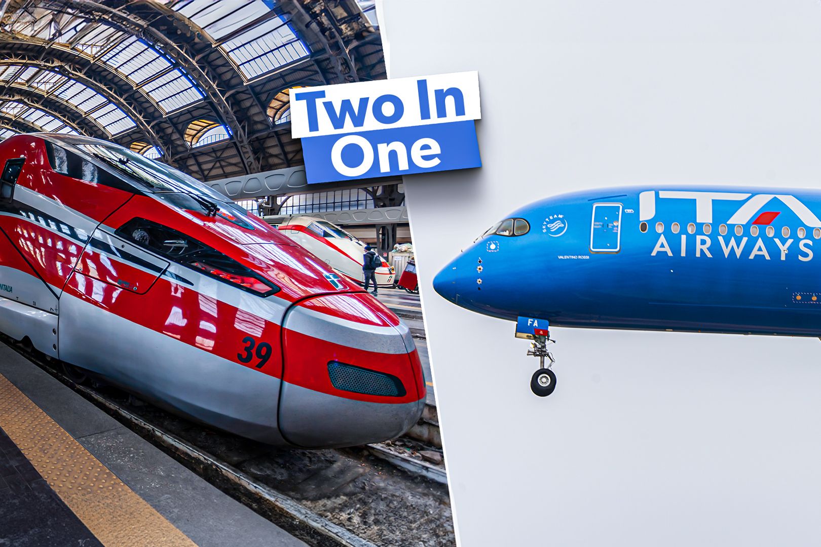ITA Airways' Combined Plane & Train Tickets: Everything You Need To Know