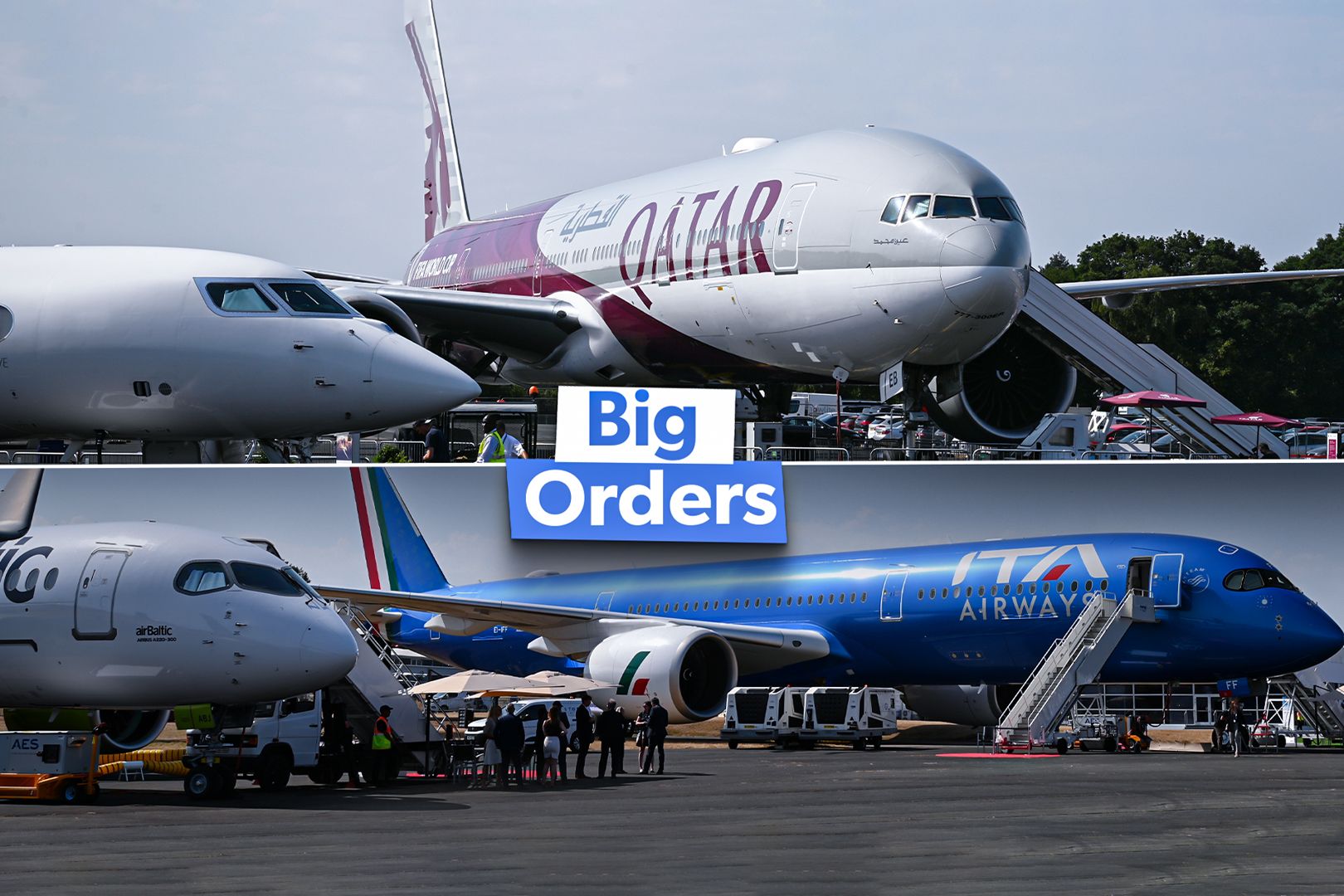 Farnborough International Airshow: Revisiting The 5 Largest Orders At The Last Iteration
