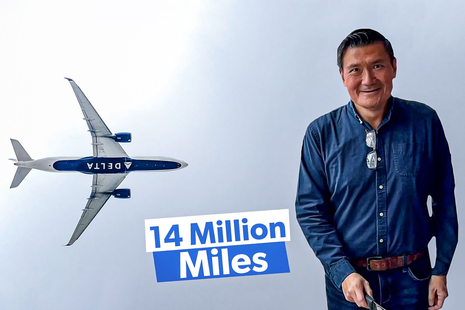 WOW: Delta's Most Frequent Flyer Has Racked Up Over 14 Million Miles!