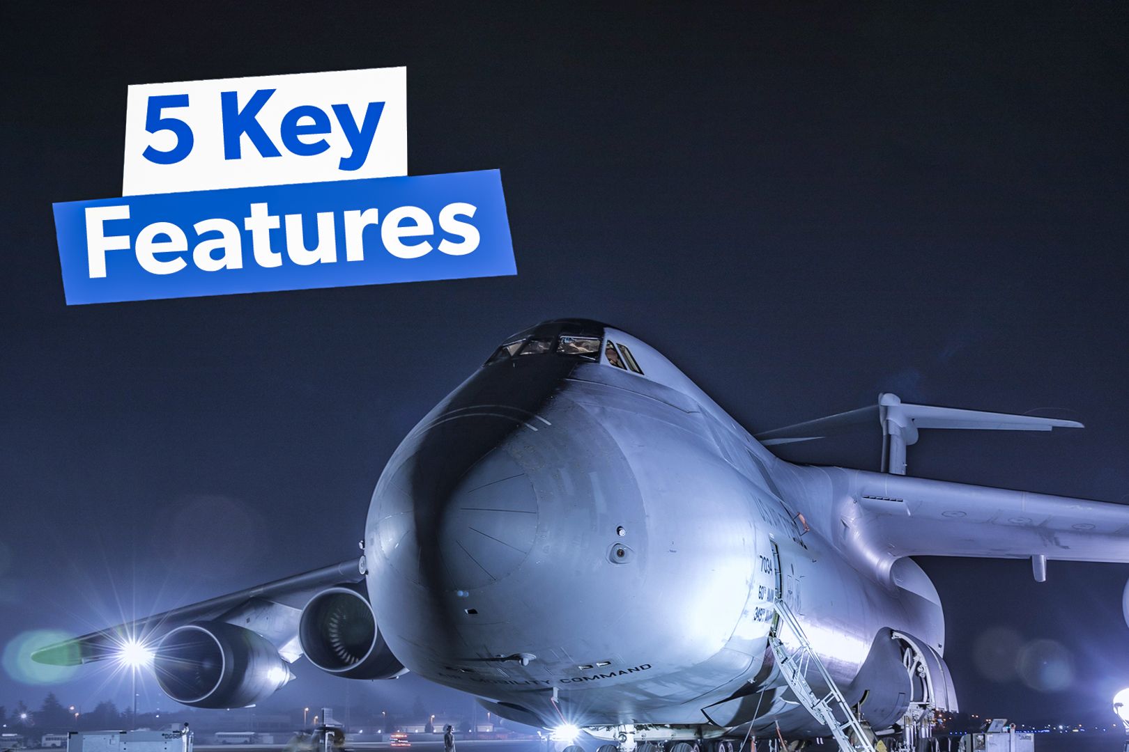 5 Key Features Of The USAF Lockheed C-5 Super Galaxy