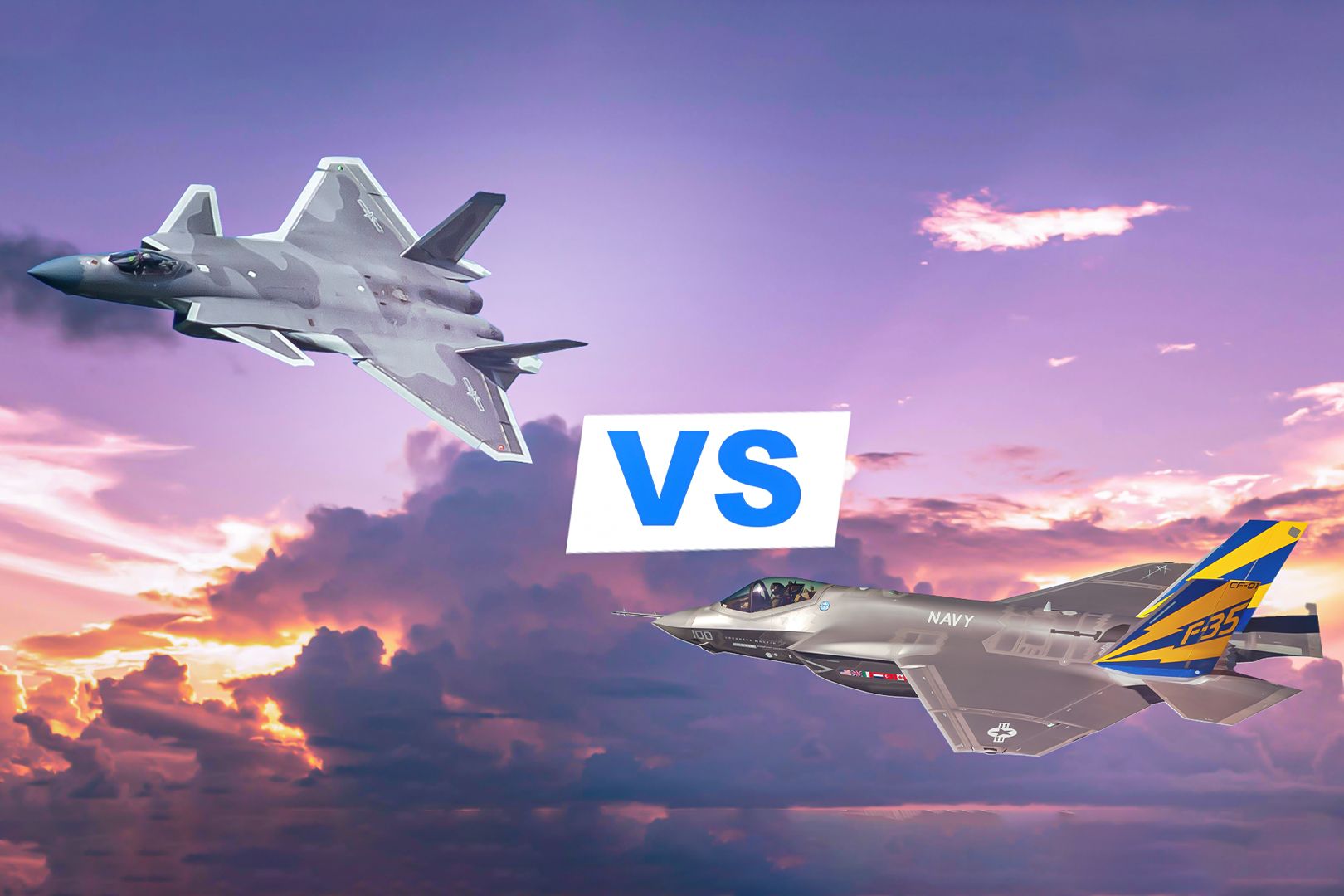 China's J-20 vs. The US F-35: Evaluating Modern Stealth Fighters
