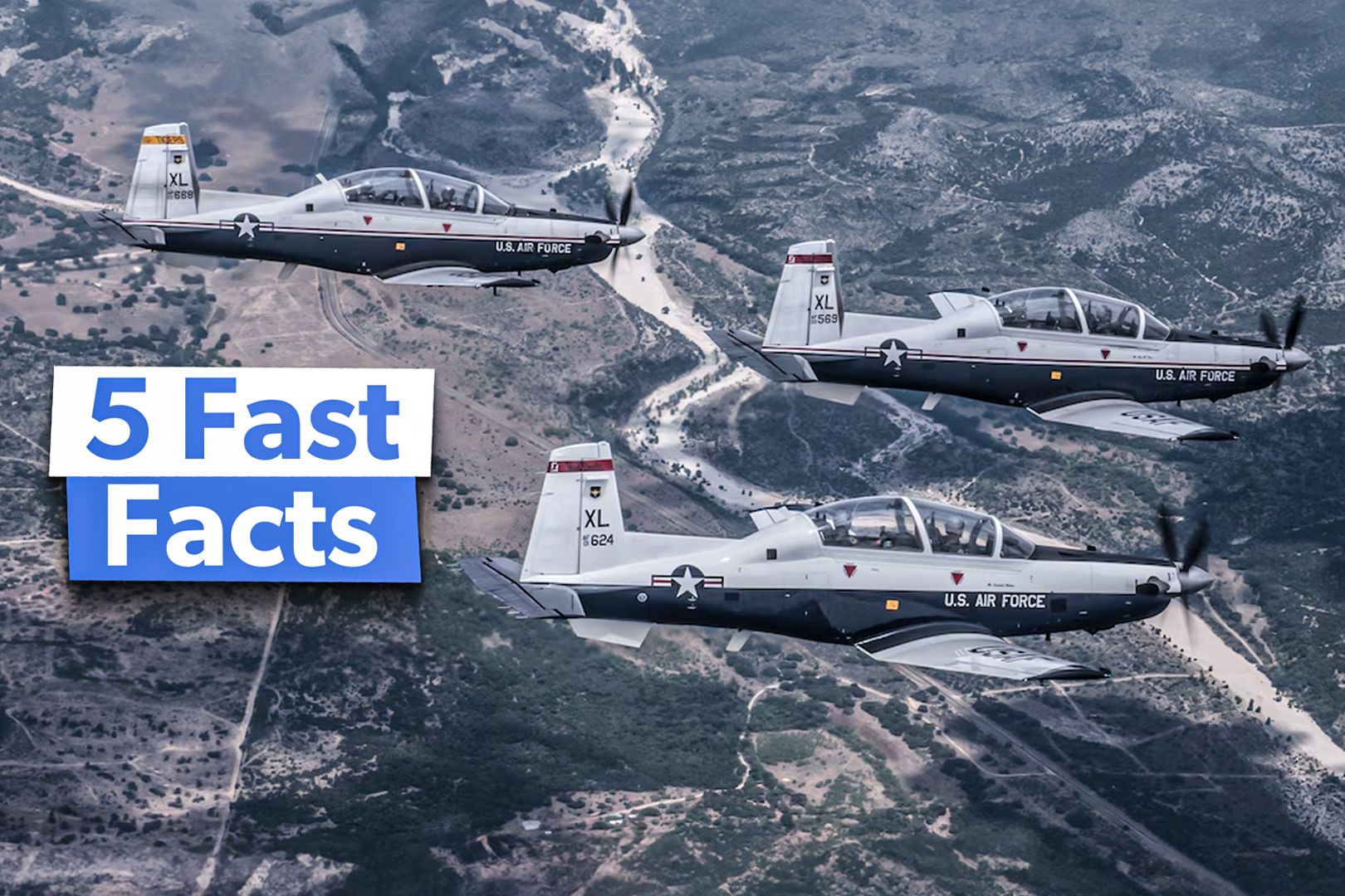 5 Fast Facts On The T-6 Texan II US Air Force Trainer