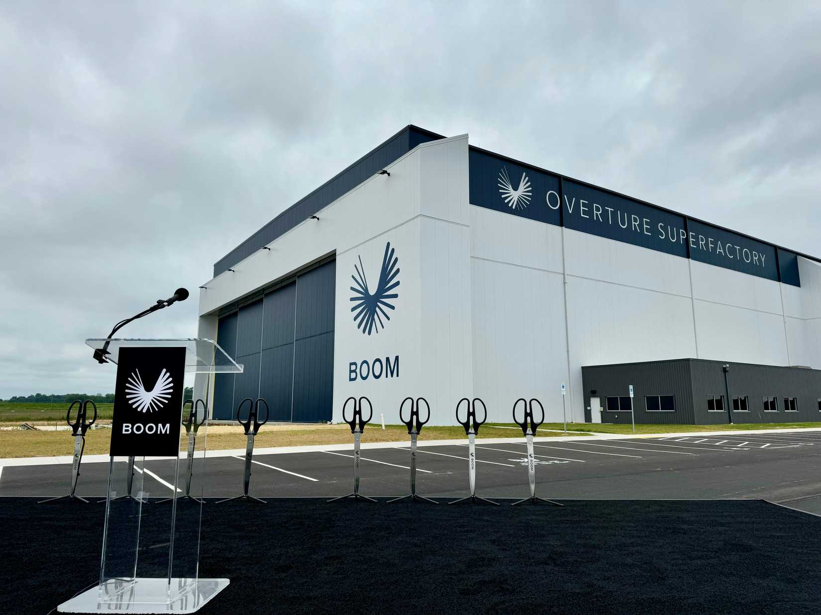 Boom Supersonic Unveils Overture Superfactory In North Carolina