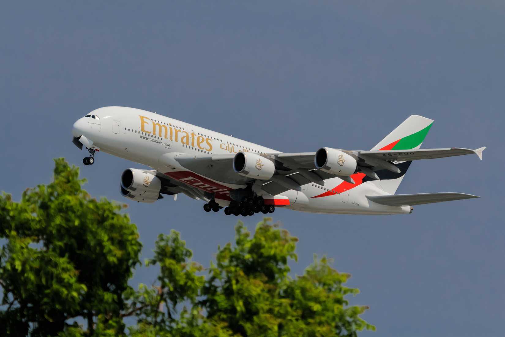 Emirates 615-seat A380 