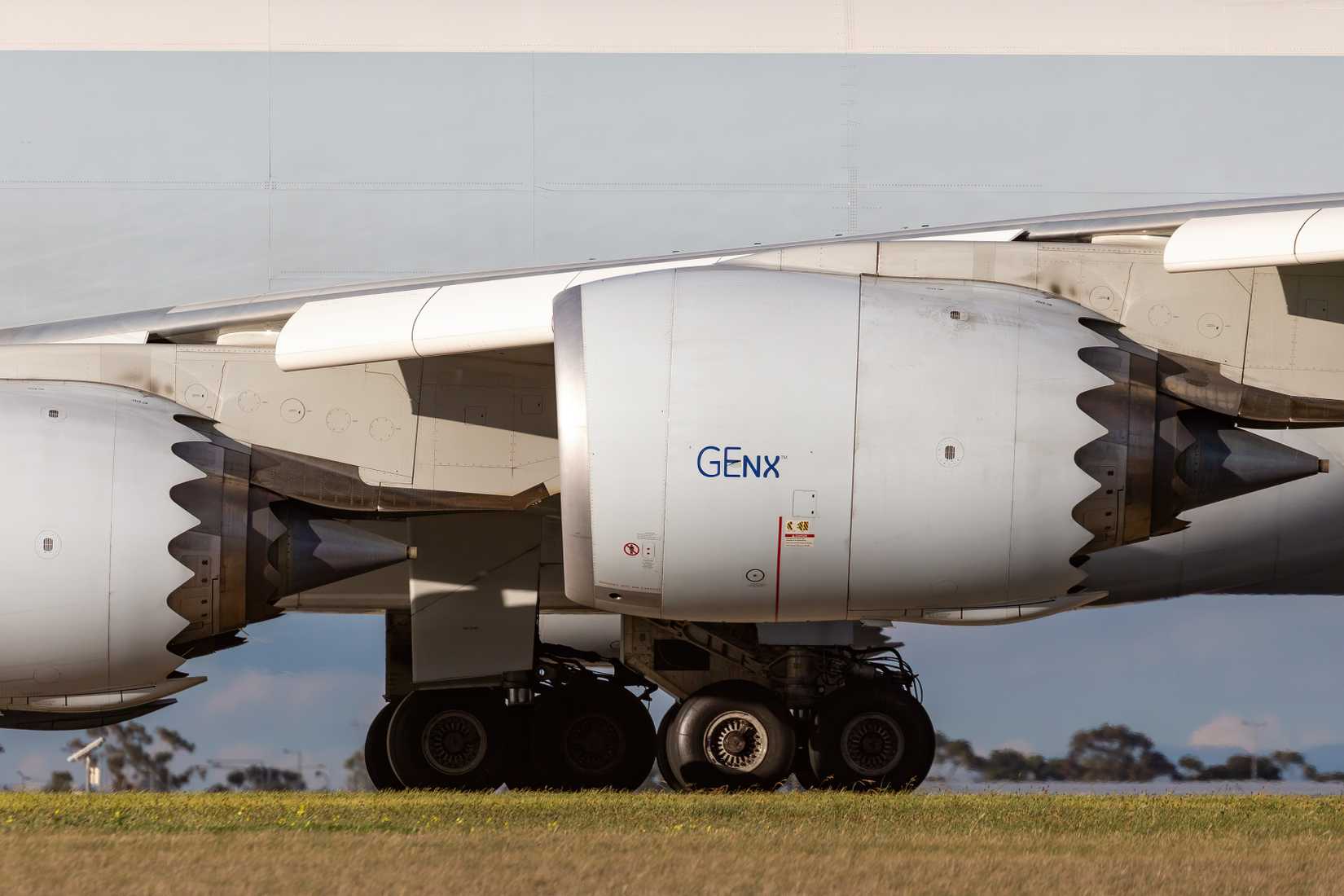 GE Engines on a Boeing 747-8